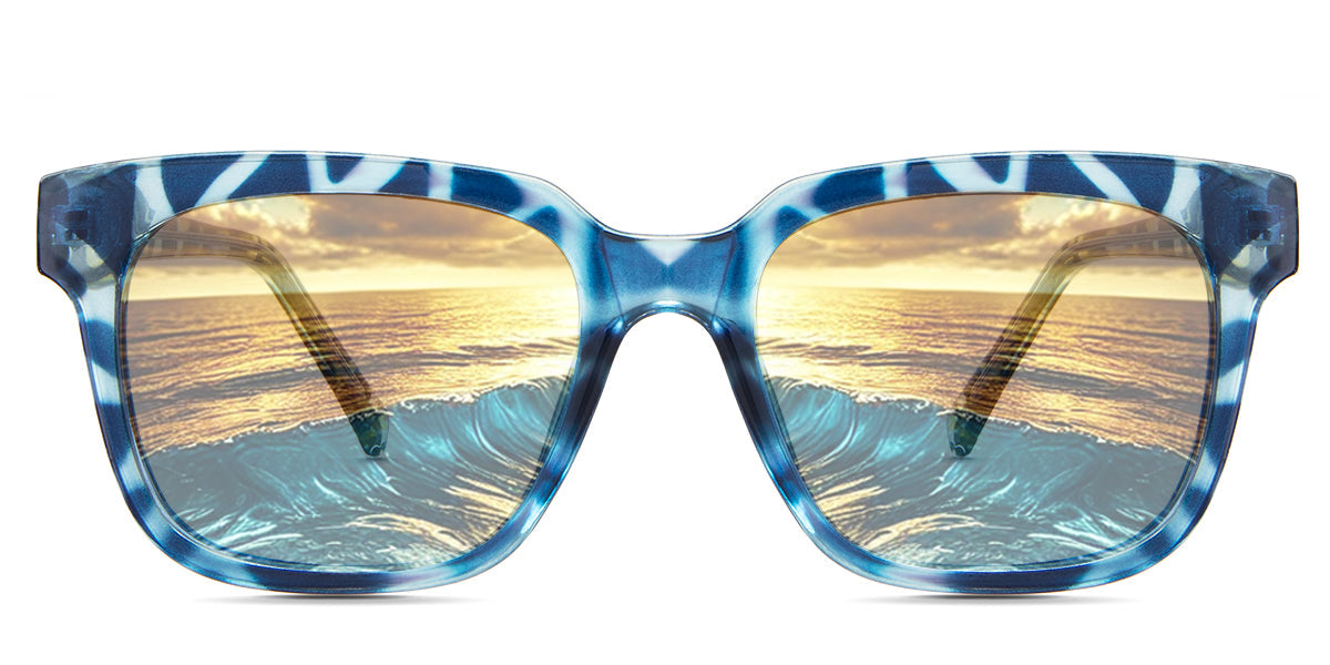 Linden Men's Prescription Tinted Sunglasses - UV Protection Polarized Glasses for Driving, Fishing & Outdoor Activities