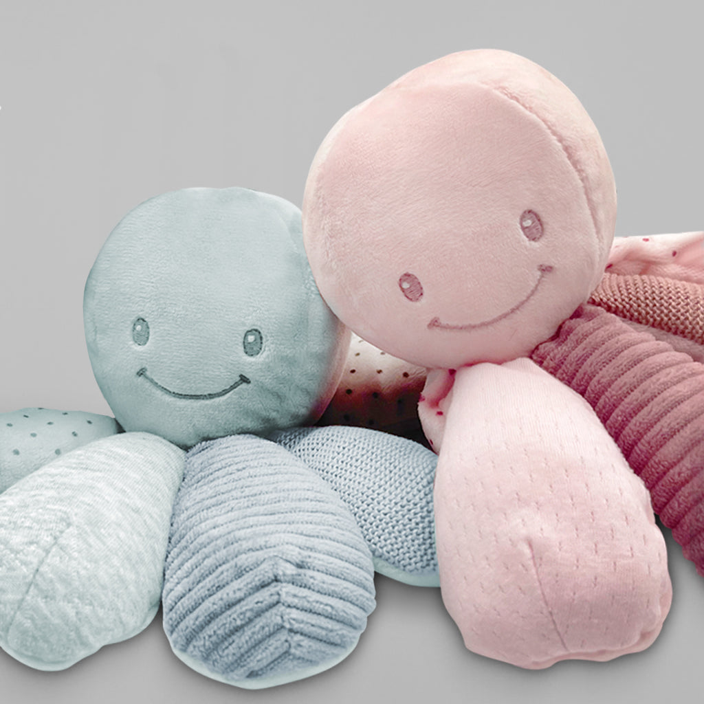 Neutral Baby Shower Gift Basket - Activity Octopus Welcome Hamper for Newborns | Perfect for Baby Showers, Gender Reveals & Nursery Decor