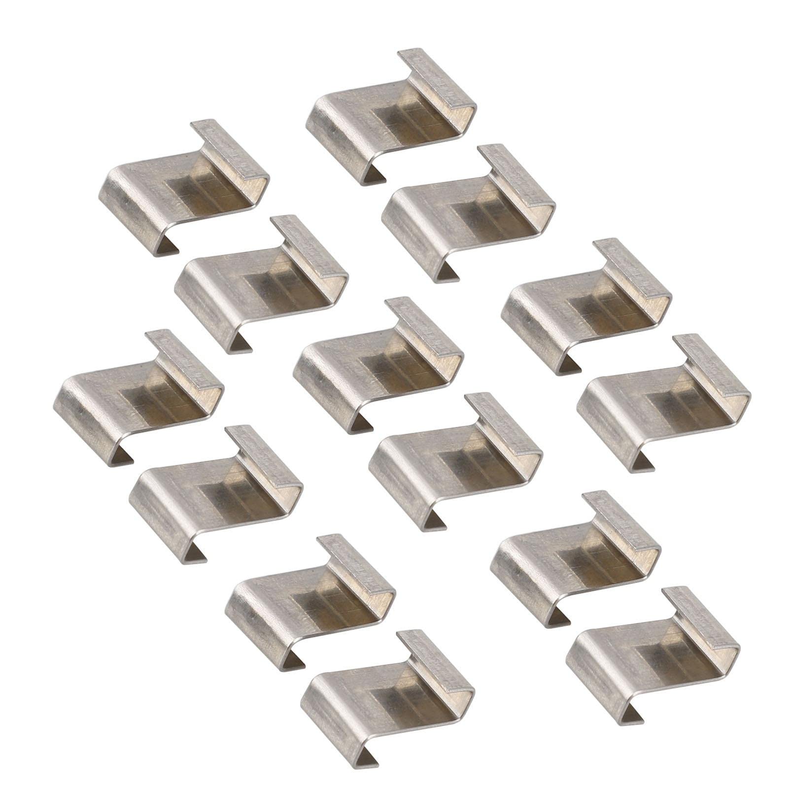 **Stainless Steel Greenhouse Glazing Clips - W Type & Z Type Replacement Fittings for Greenhouse Glass Panels | Durable Greenhouse Accessories for DIY Greenhouse Repair & Maintenance**    *(Use Case: Perfect for securing glass panels in greenhouses, cold frames, or garden sheds, ensuring stability and weather resistance.)*