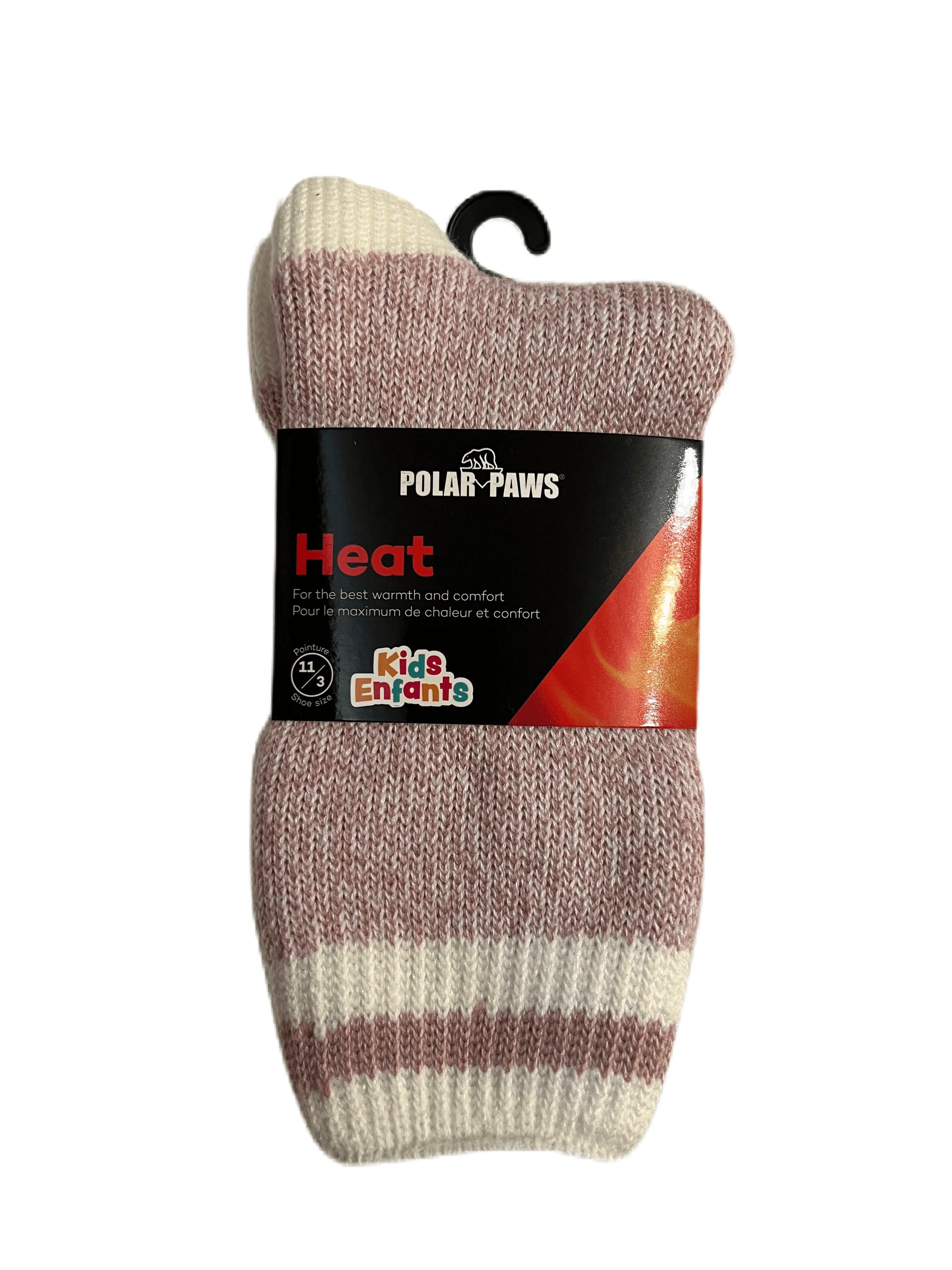 **Kids' Brushed Thermal Socks - Single Pair for Shoe Size 11-3 | Warm Winter Socks for Boys & Girls - Perfect for School, Outdoor Play & Cold Weather**