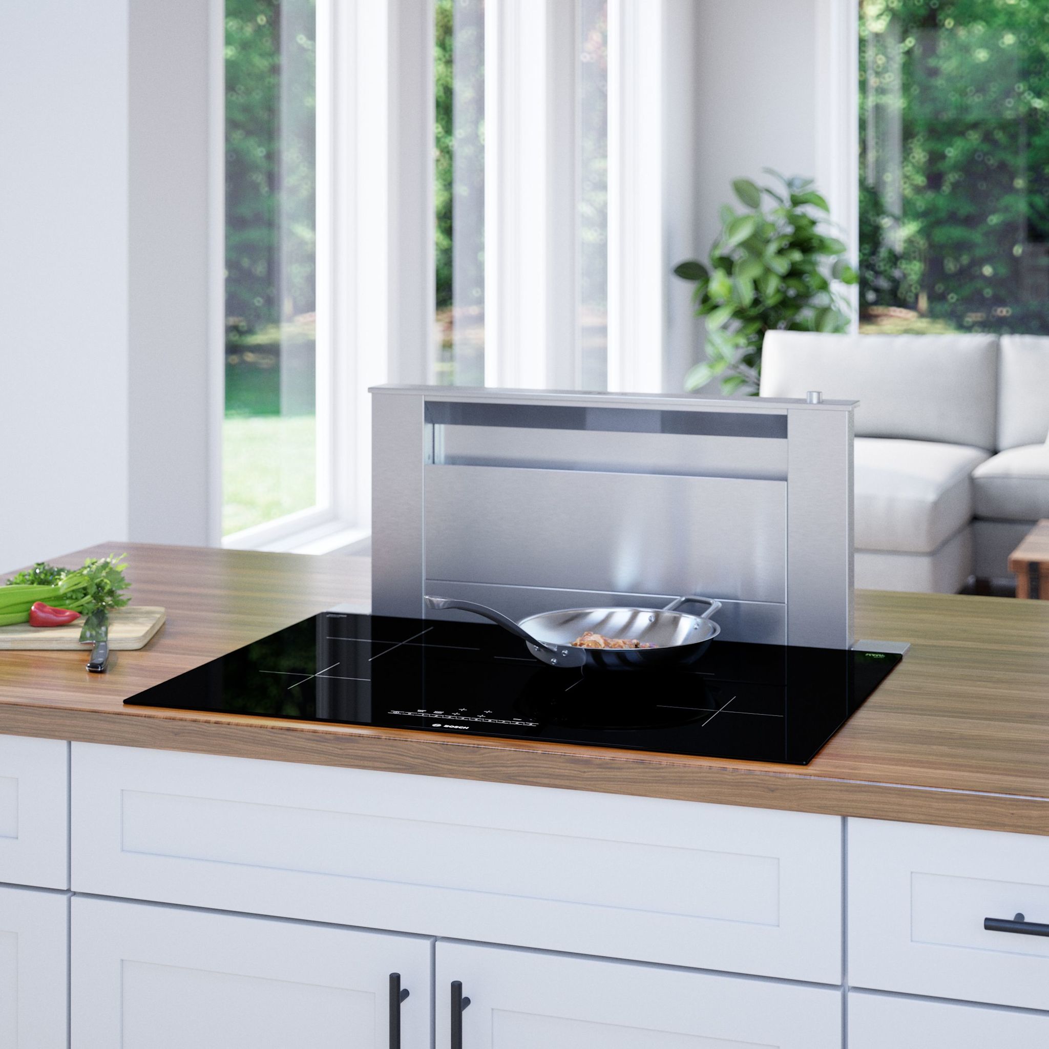 Bosch 30 Inch Induction Cooktop - NIT5060UC Black | Fast Heating, Energy Efficient | Perfect for Modern Kitchens & Home Chefs