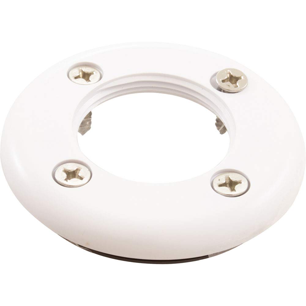 Custom Molded VNL Pool Return Faceplate Kit - Threaded White for Inground & Above Ground Pools - Easy Installation & Replacement