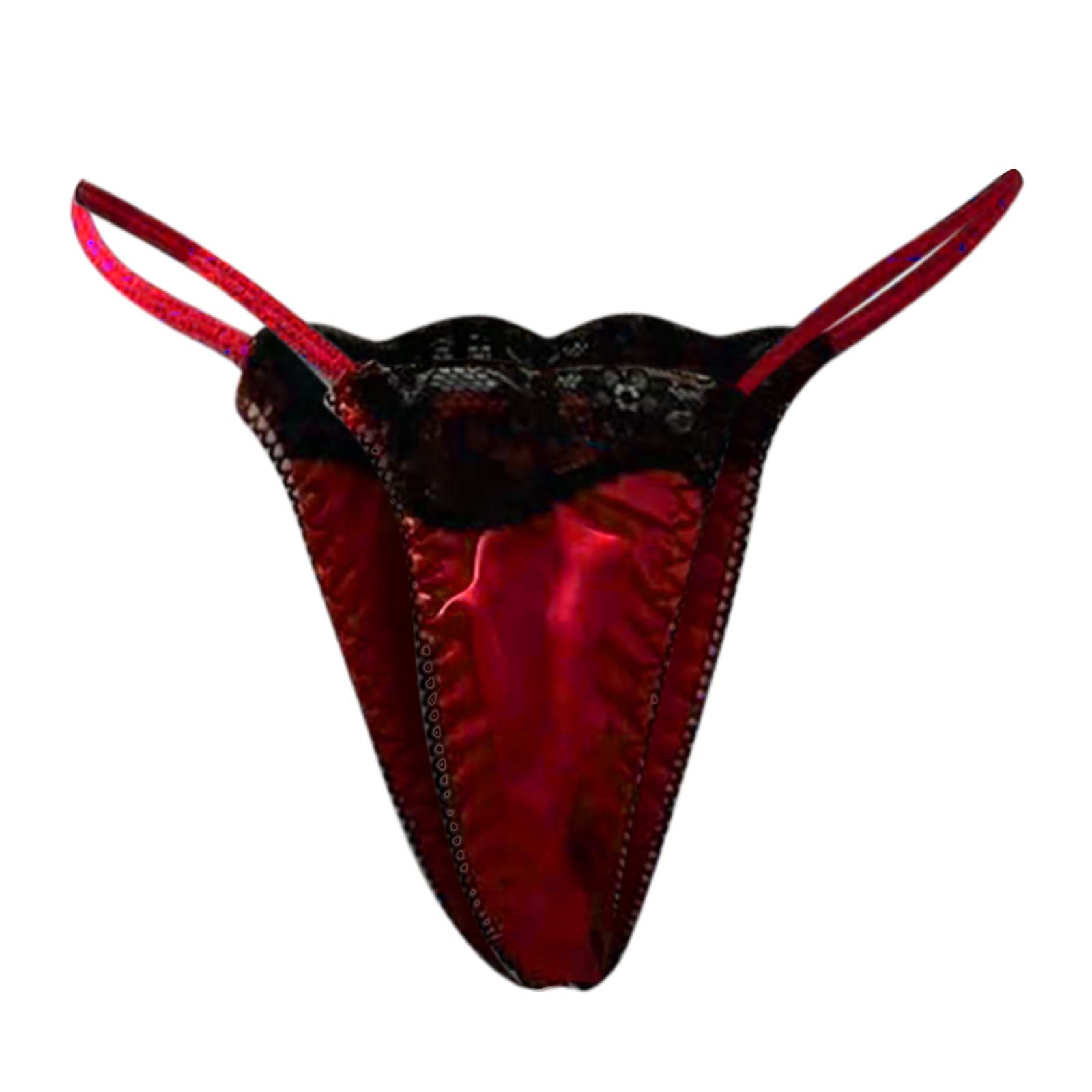 Sexy Women's Lace Thong Underwear - Low Rise G-String Panties with Hollow Out Design | Perfect for Valentine's Day, Honeymoon & Romantic Nights