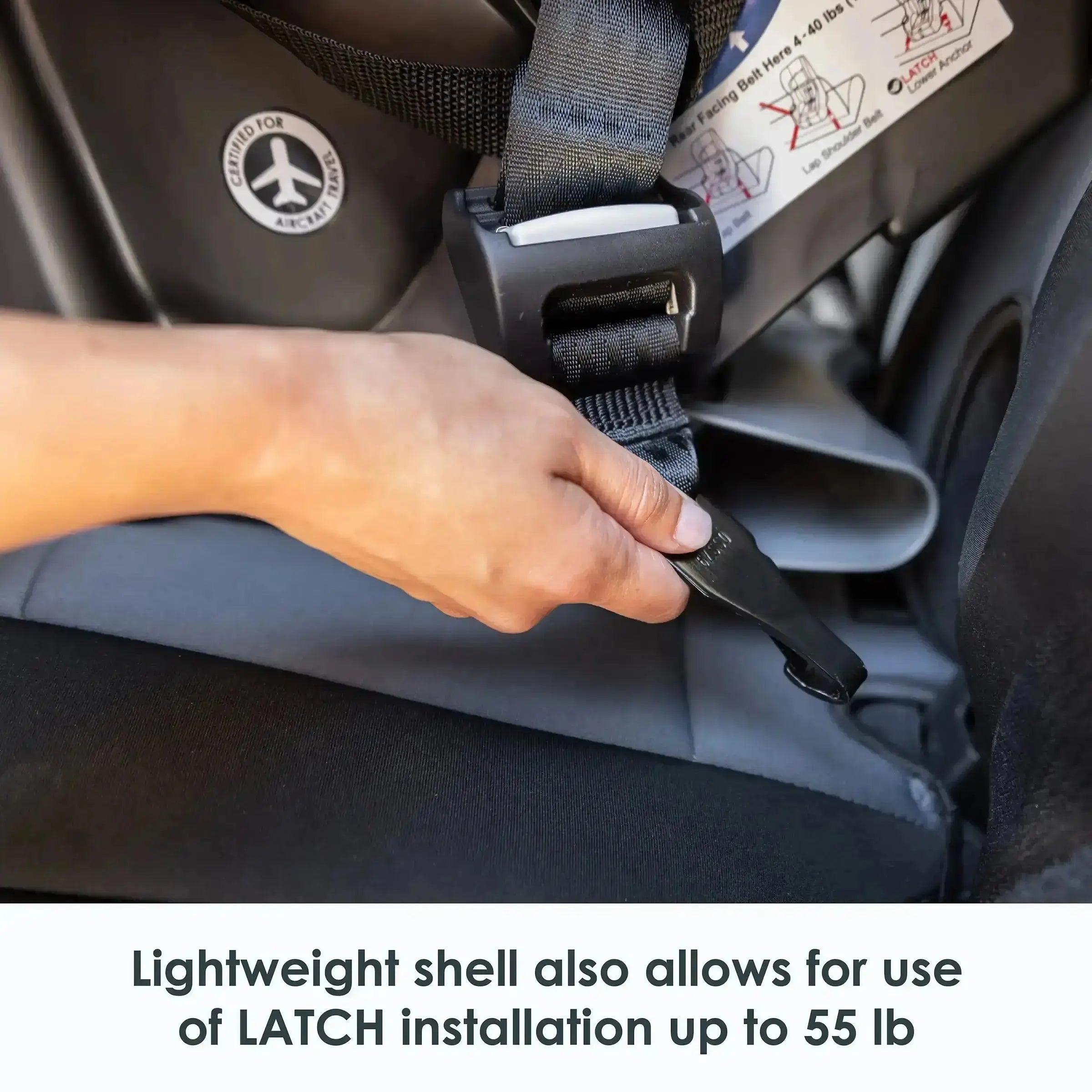 Trooper™ 3-in-1 Convertible Car Seat for Toddlers & Kids - Safe Rear-Facing, Forward-Facing & Booster - Perfect for Travel & Everyday Use