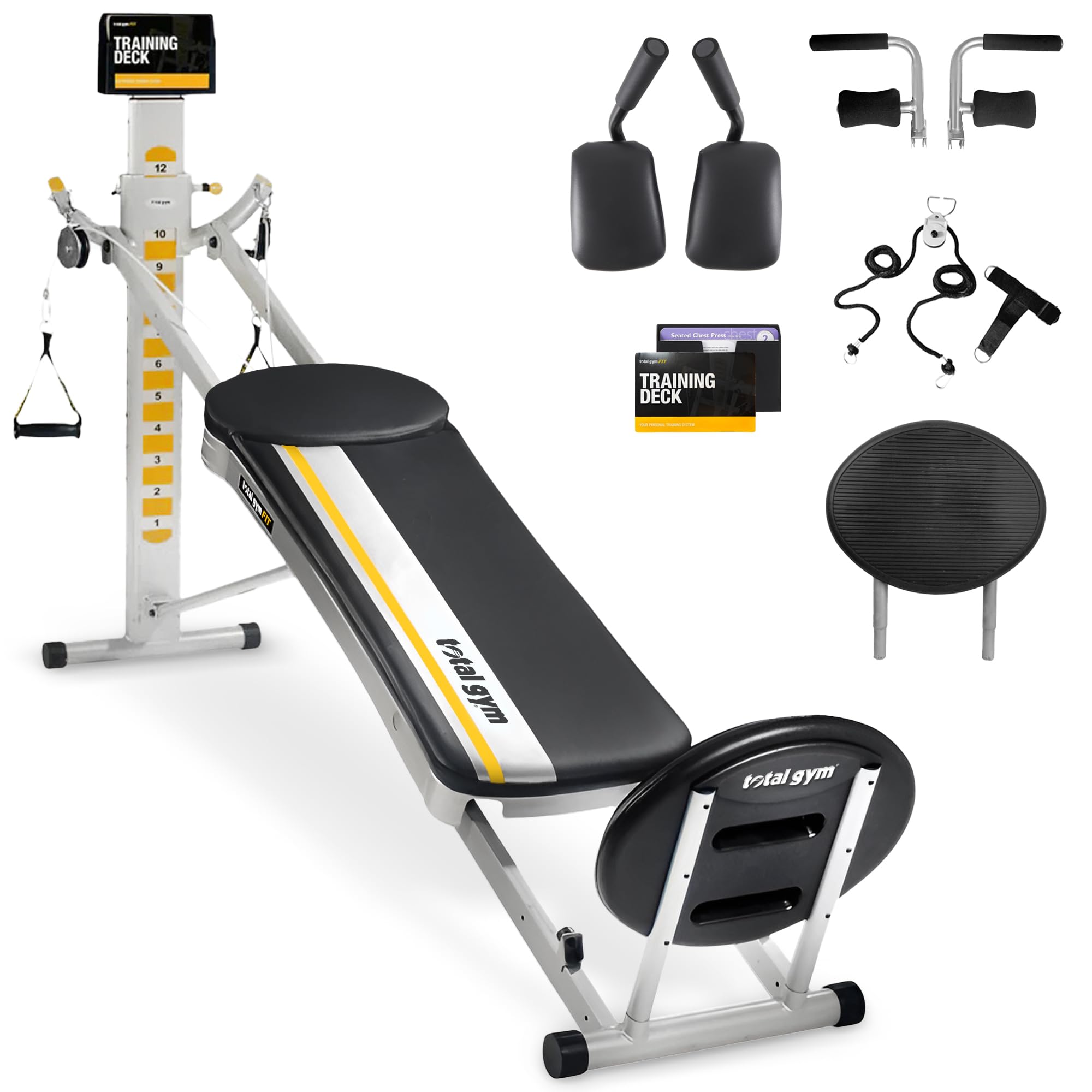 Total Gym FIT Full Body Workout Machine - Foldable Home Gym Equipment for Strength Training & Cardio | Perfect for Small Spaces & Home Fitness