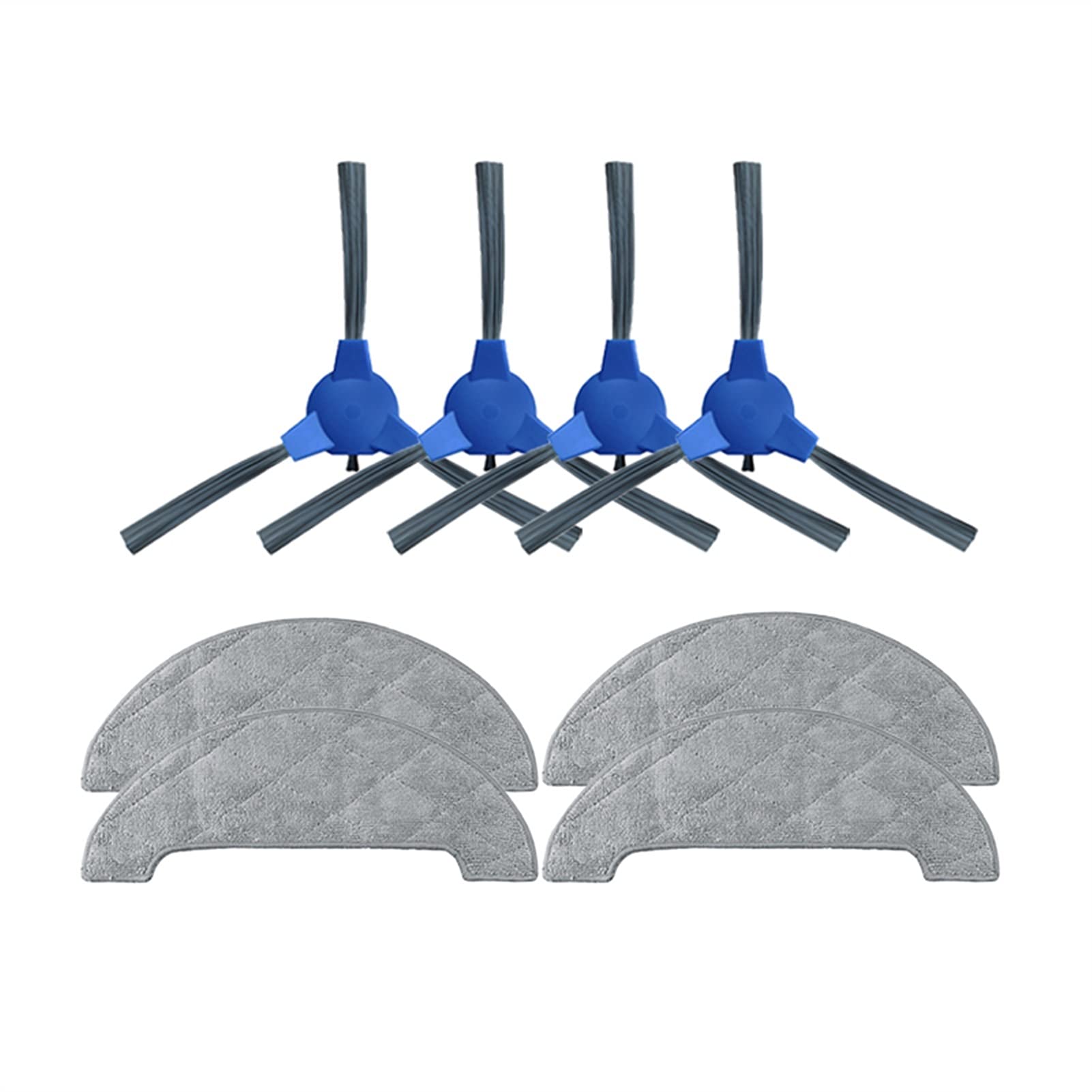 Proscenic 850T Vacuum Cleaner Replacement Parts Kit - HEPA Filter, Mop Cloth, Side Brush & Main Roller Brushes | Compatible with Robotic Vacuum | Ideal for Home Cleaning & Pet Hair Removal
