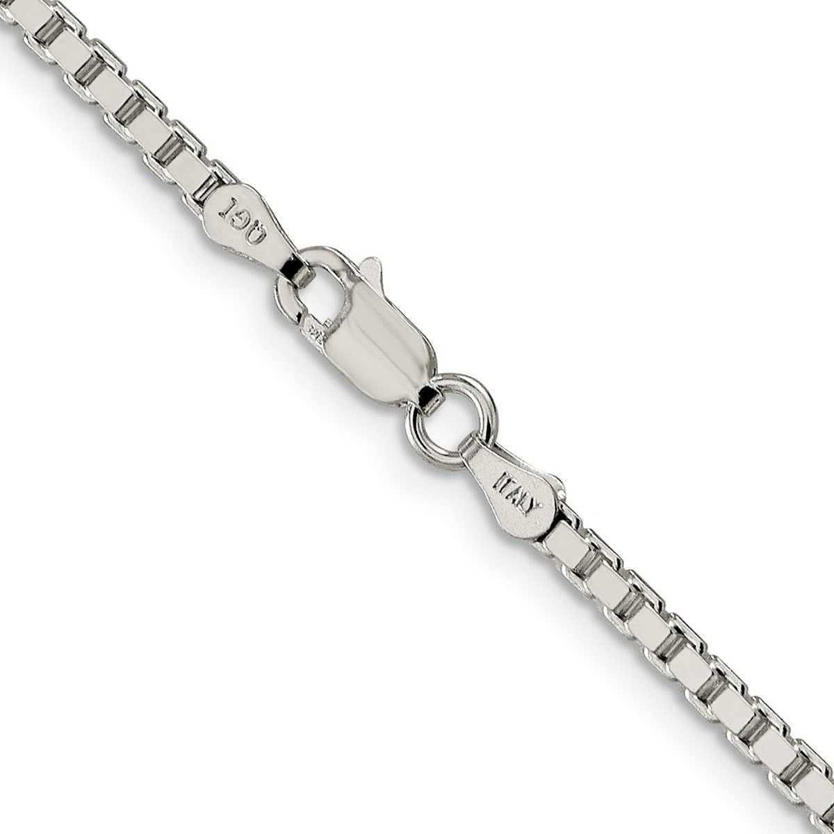 925 Sterling Silver Box Chain Bracelet for Women & Men - Adjustable Lengths | Durable & Hypoallergenic Jewelry | Perfect for Everyday Wear, Gifts & Special Occasions