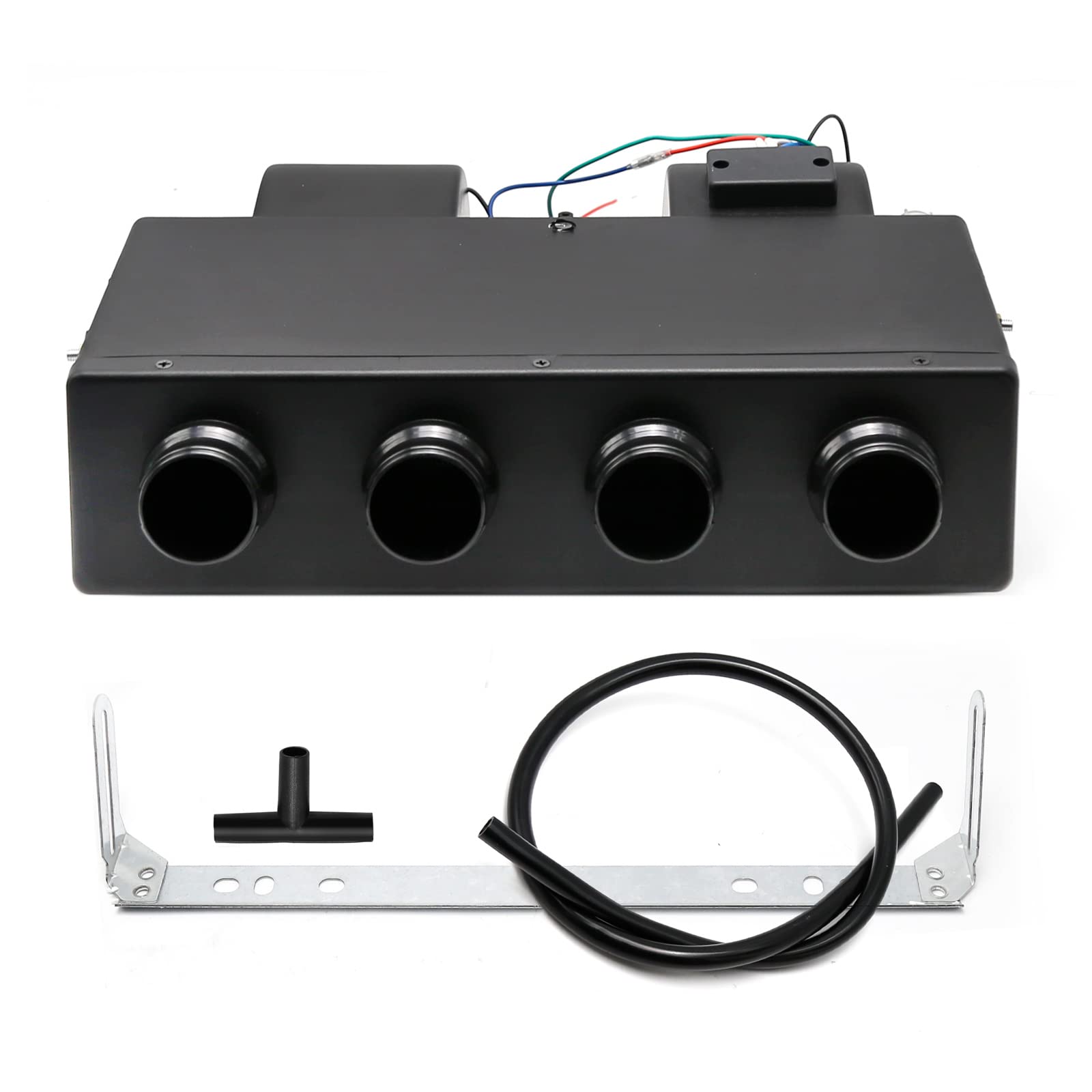 12V Car Truck A/C Evaporator Assembly - Under Dash Heating & Cooling Unit with 4 Vents | Perfect for Vehicle Climate Control & Summer Road Trips