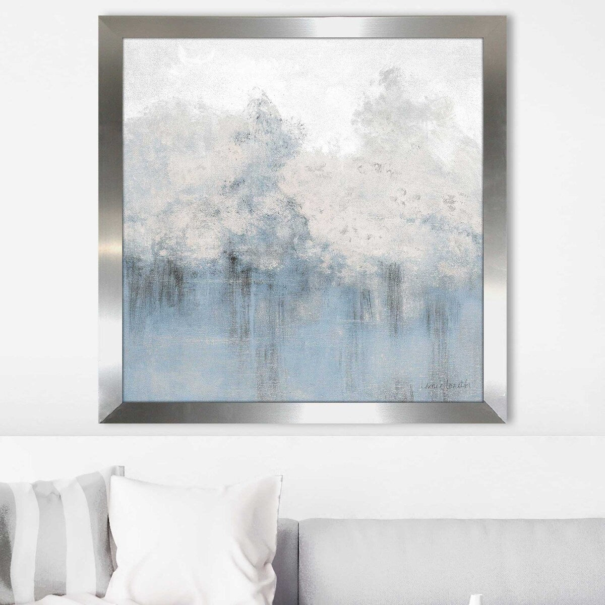 Blue East of Edinburgh Acrylic Print - Elegant Wall Art for Home, Office & Gifts