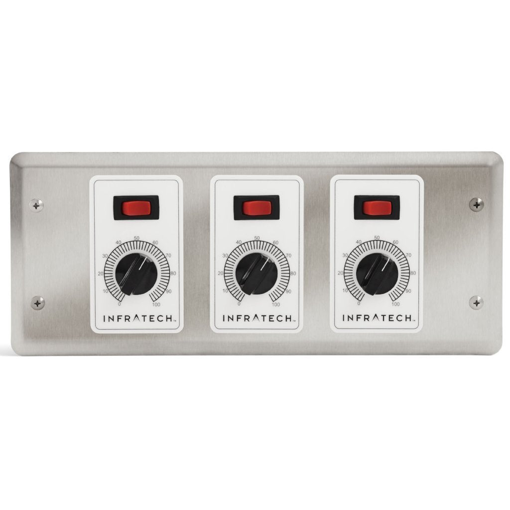 Infratech Solid State Zone Analog Controllers - Premium Heating Control for Home & Commercial Use - Perfect for Patios, Garages, and Workspaces