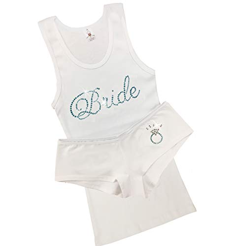 White/Aquamarine