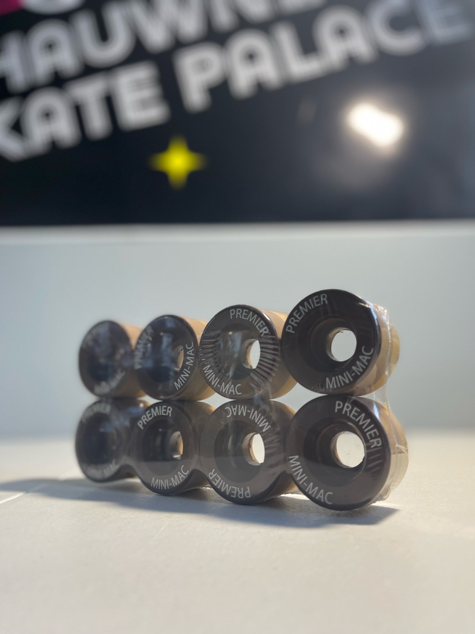 Sure Grip Fomac Mini Mac Premier Indoor Wheels 103A - High-Performance Roller Skating Wheels for Indoor Rinks, Dance, and Artistic Skating