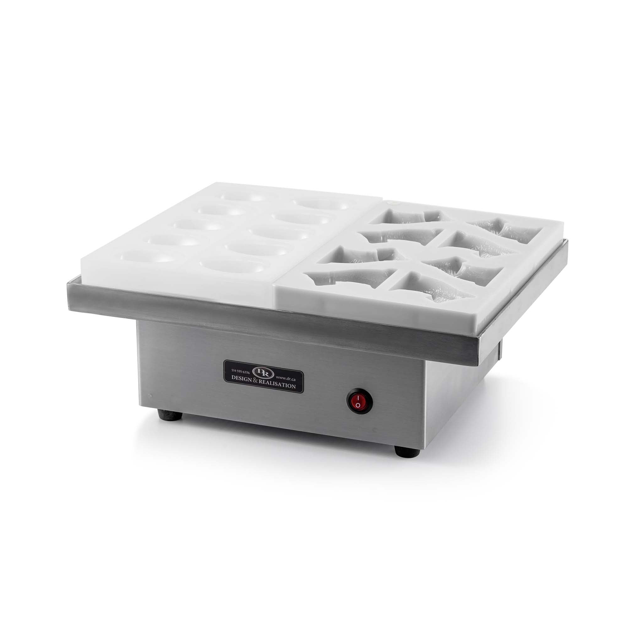 Premium Chocolate Vibrating Table - Professional Chocolate Tempering & Molding Equipment for Home & Commercial Use - Perfect for Chocolate Making, Candy Production & Dessert Decorating