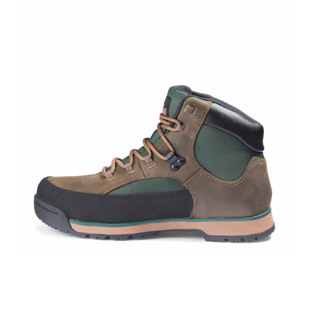 Kodiak Greb Men's Waterproof Steel Toe Work Boots - Heavy Duty Hiking & Construction Safety Shoes for Outdoor Work & Rugged Terrain | KD0A834XA62 Fossil