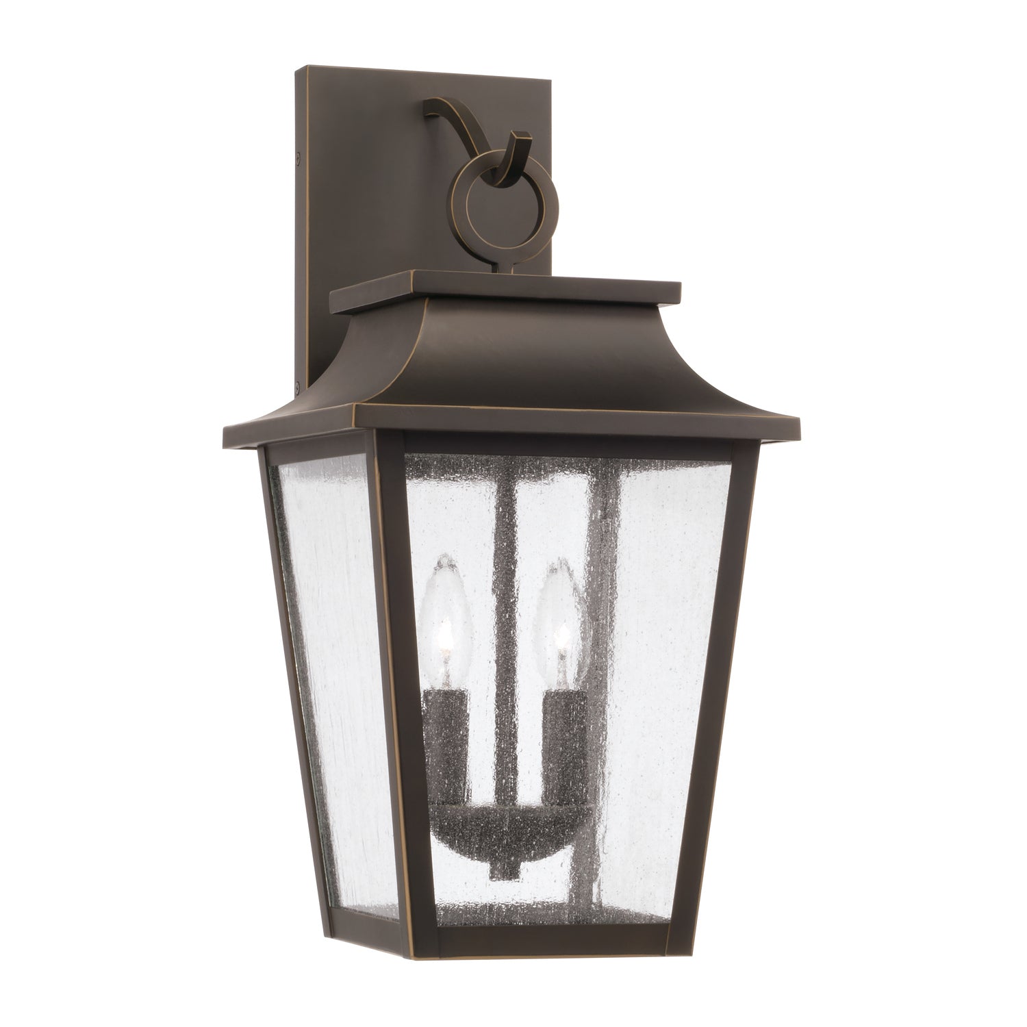 Hightower Outdoor Lantern - Weatherproof LED Wall Light for Porch, Patio & Garden - Perfect for Home Exterior Lighting & Landscape Decor