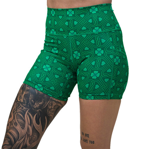 Stylish Celtic Knots Shorts for Men & Women | Trendy Casual & Athletic Wear for Summer, Workout, and Beach
