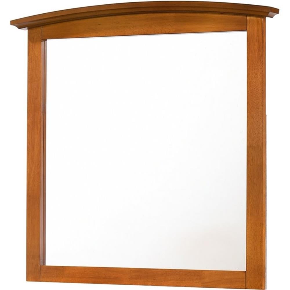 Glory Furniture Hammond G5460 Oak Mirror - Elegant Full-Length Wall Mirror for Bedroom, Living Room & Entryway Decor