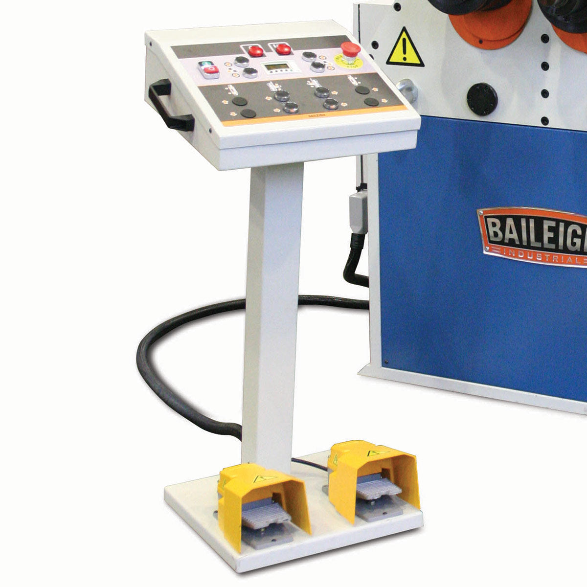 Baileigh Industrial BA9 1006840 Hydraulic Roll Bender R H65 - Professional Metal Bending Machine for Pipe & Tube Fabrication - Perfect for Metalworking Shops & DIY Projects