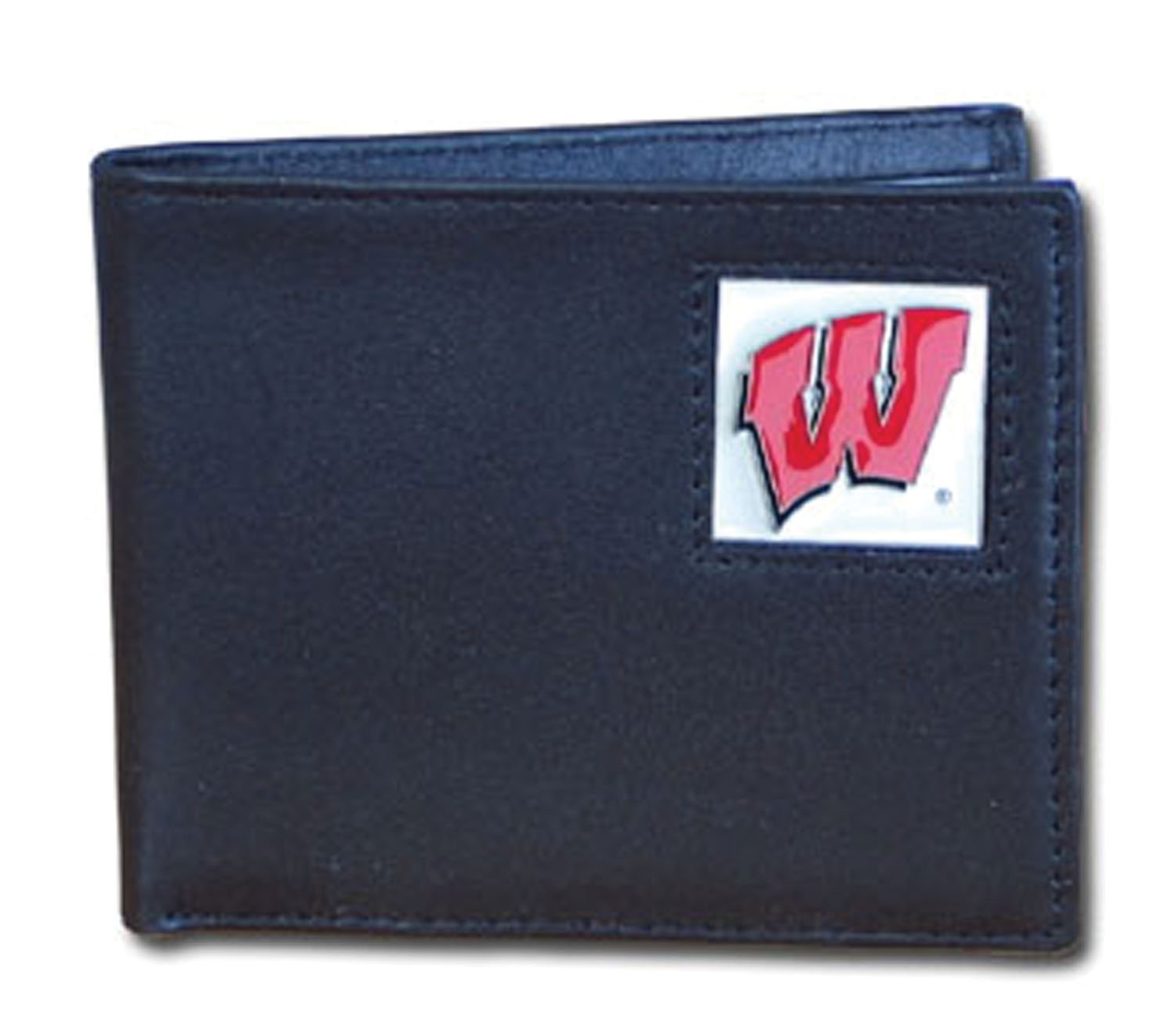 Siskiyou Sports NCAA Genuine Leather Bi-fold Wallet for Men - Slim RFID Blocking Credit Card Holder - Perfect for College Fans, Gifts & Everyday Use