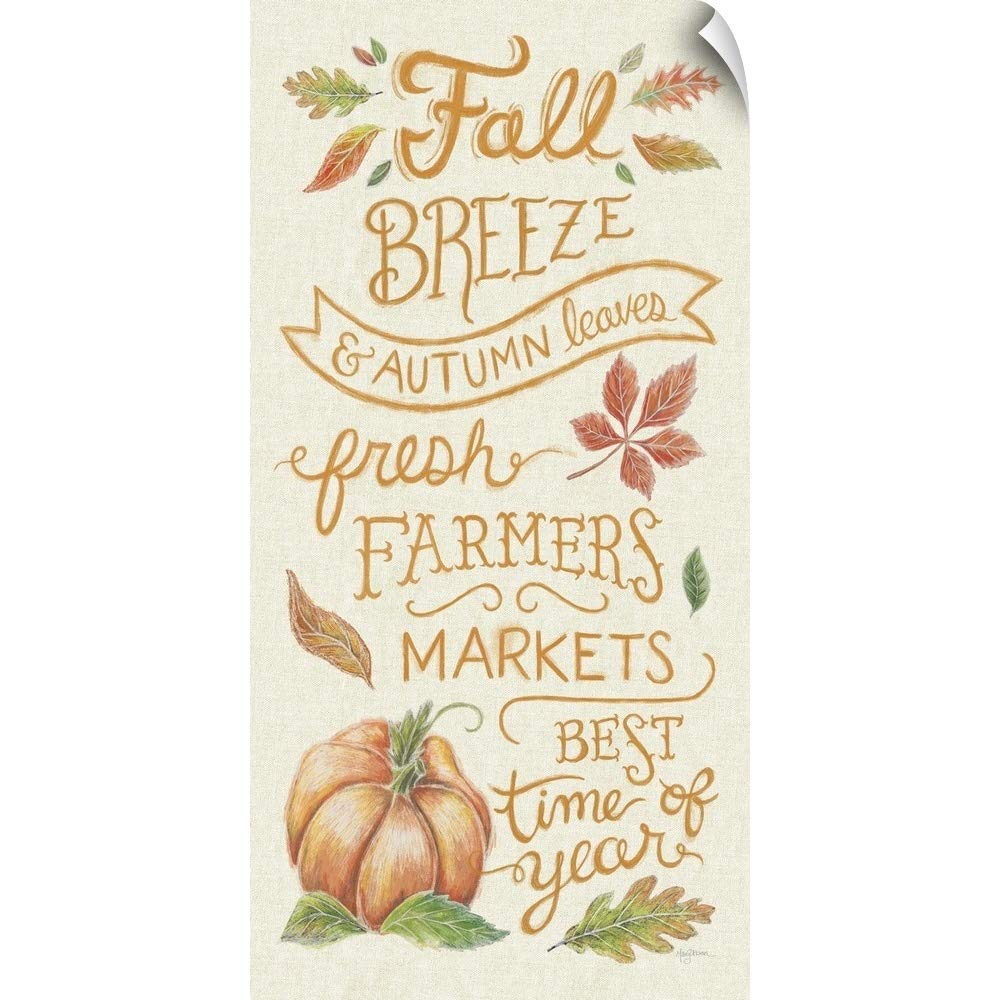 Harvest Chalk X Linen Wall Decal - Farmhouse Artwork for Home Decor | Perfect for Living Room, Bedroom & Nursery Wall Stickers