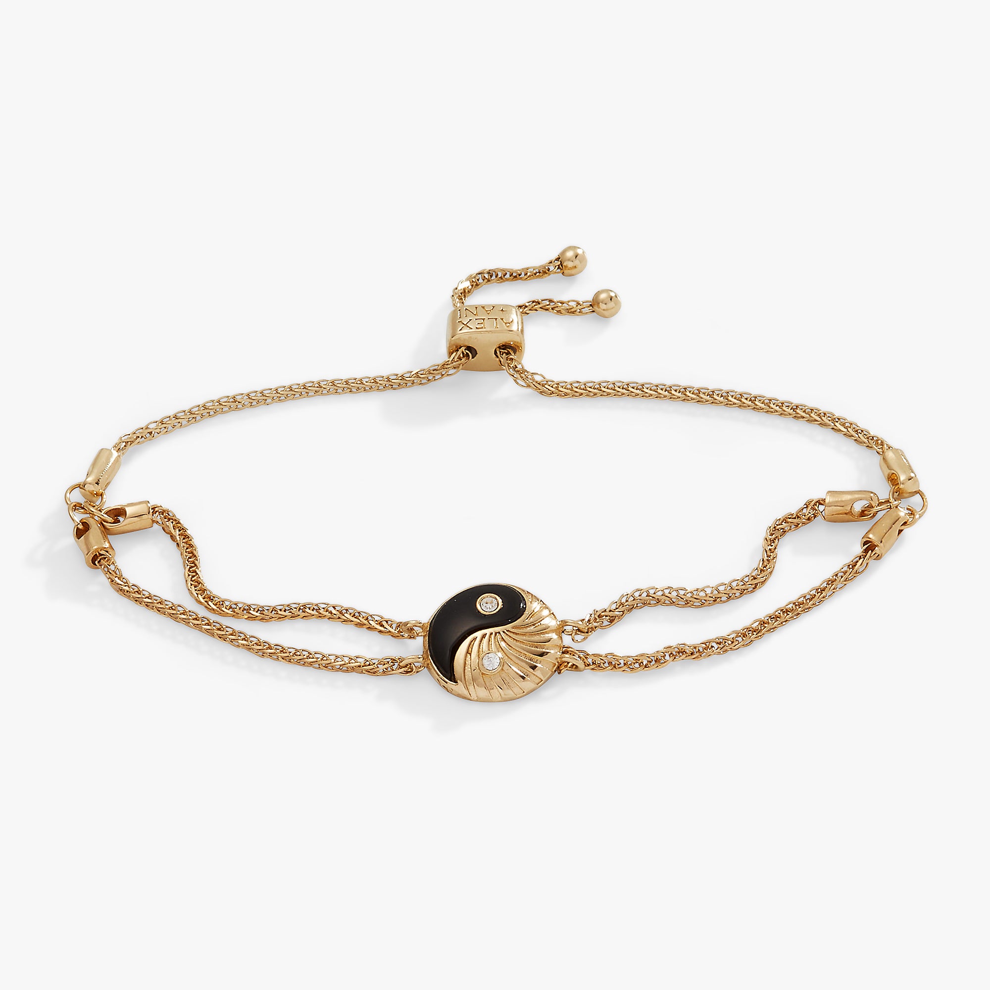 Black Onyx Yin Yang Bracelet for Women - Natural Stone Healing Jewelry for Meditation, Yoga & Spiritual Balance