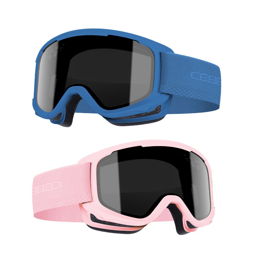 Cebe Jerry3 Toddler Ski Goggles for Kids 2-5 Years - UV Protection & Anti-Fog for Winter Sports & Snow Play