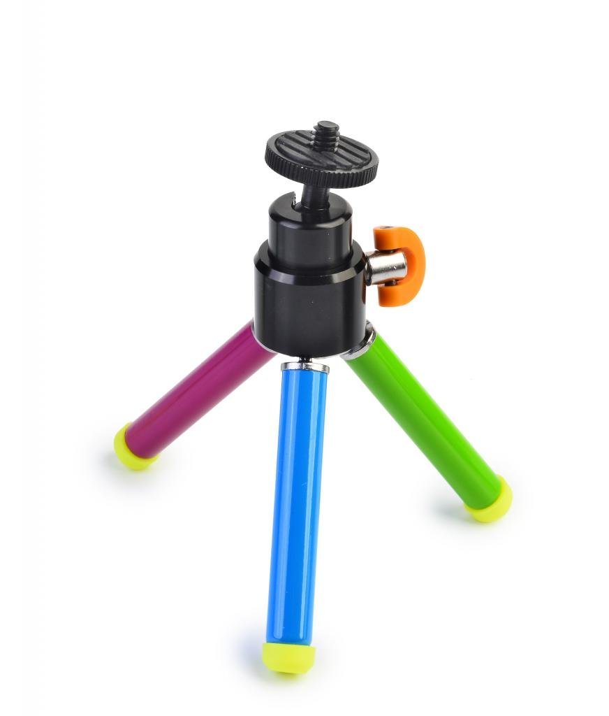 Polaroid 8-Inch Heavy Duty Mini Tripod with Pan & Tilt Head - Compatible with Z2300 & Z340 Digital Instant Print Cameras (Black) - Perfect for Travel, Vlogging & Instant Photography