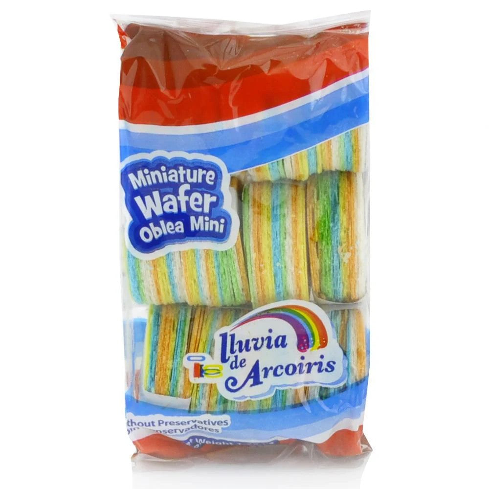 Colorful Miniature Wafer Cookies | 12-Pack, 50g Each | Perfect for Parties, Gifts & Snacking