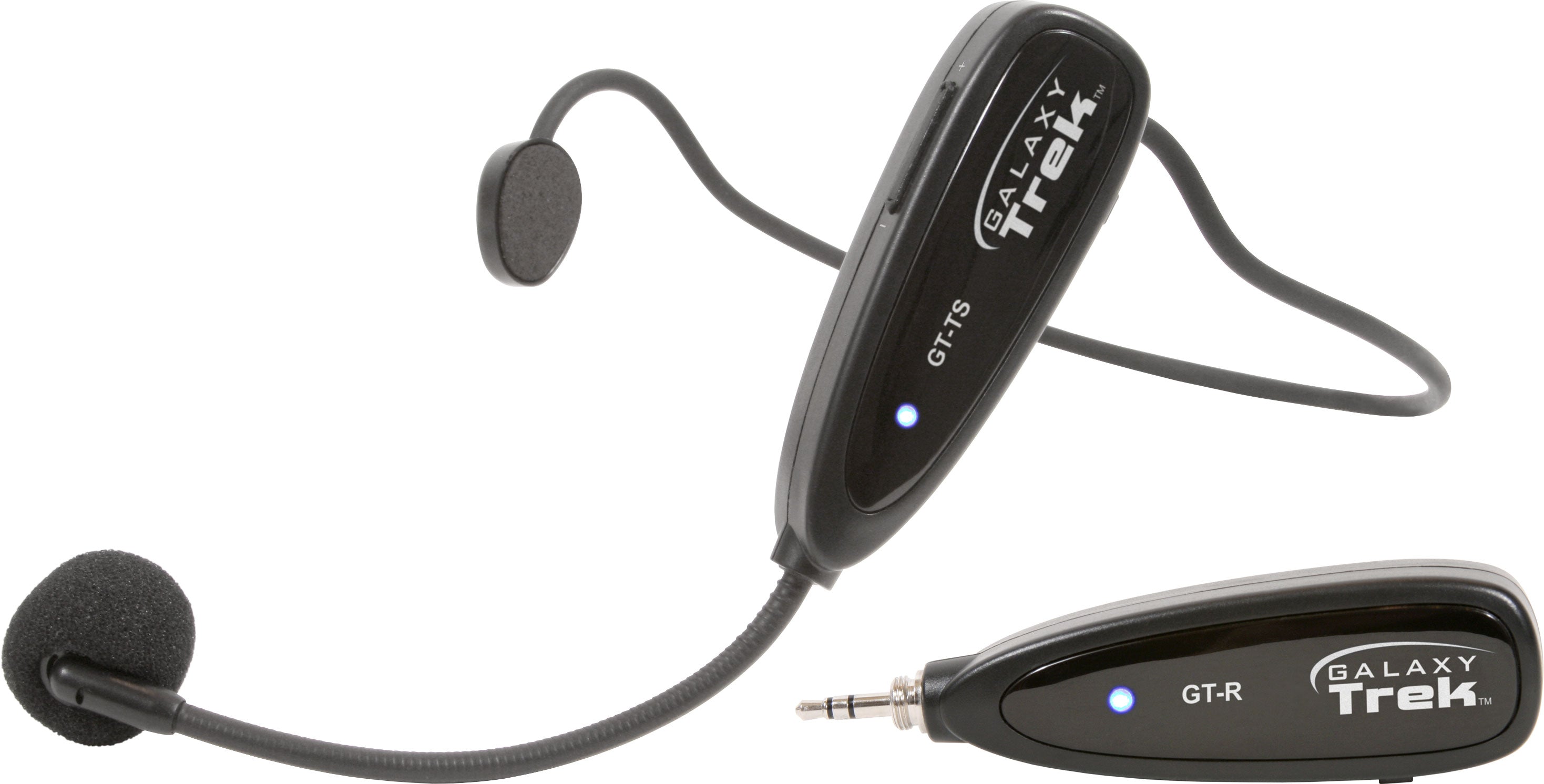 Galaxy Audio Wireless Headset Microphone with Transmitter & Receiver - Perfect for Live Performances, Public Speaking, and Broadcasting