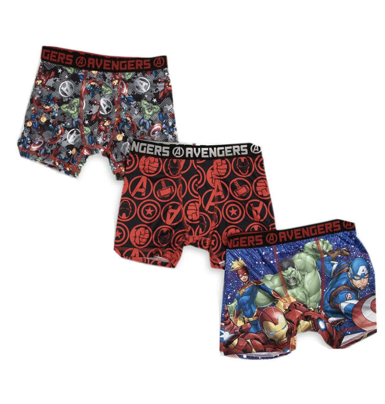 EPC Boys Superhero Underwear Briefs/Boxers - 3 Pack Multipack for Kids, Comfortable Cotton Underwear for Daily Wear, Playtime & Sleep