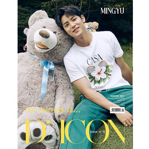 D ICON VOL. 12 [MY CHOICE IS... SEVENTEEN] - K-Pop Photobook & Magazine for SEVENTEEN Fans - Perfect for Collectors, Gift Giving and K-Pop Memorabilia Display