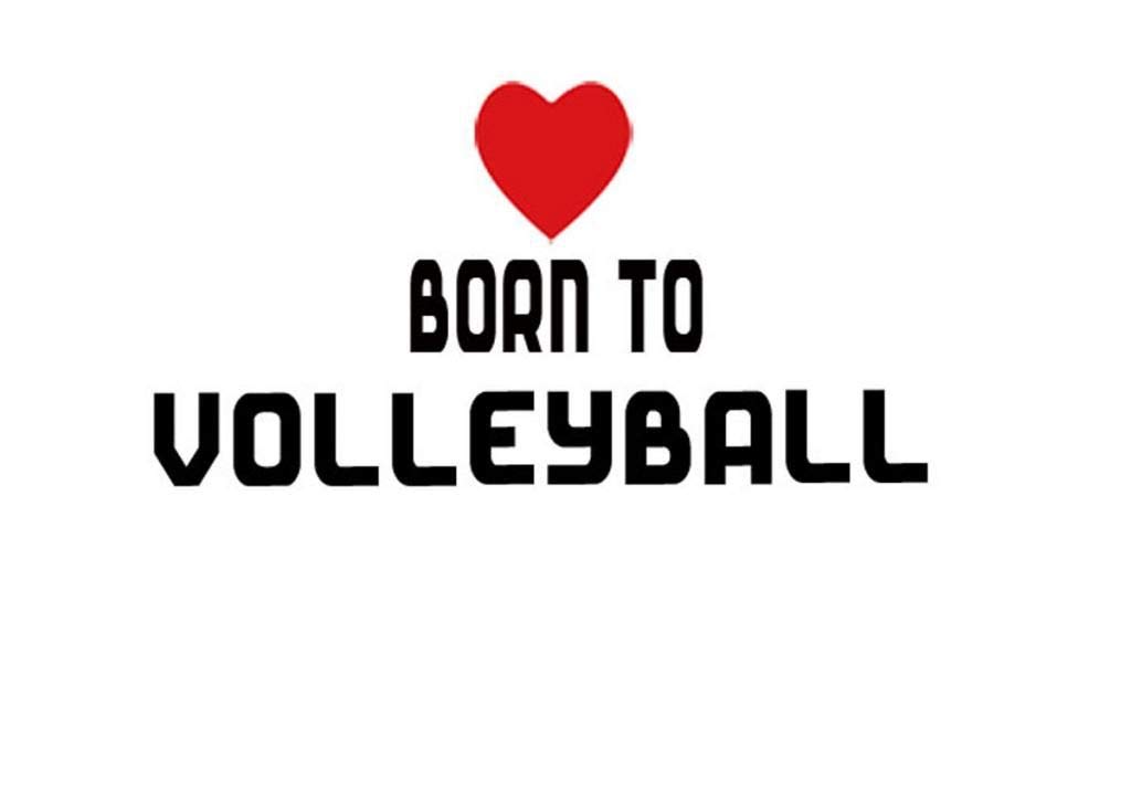 Born to Play Volleyball Decal - Premium Vinyl Sticker for Cars, Laptops, Walls | Perfect for Sports Fans, Athletes & Volleyball Enthusiasts