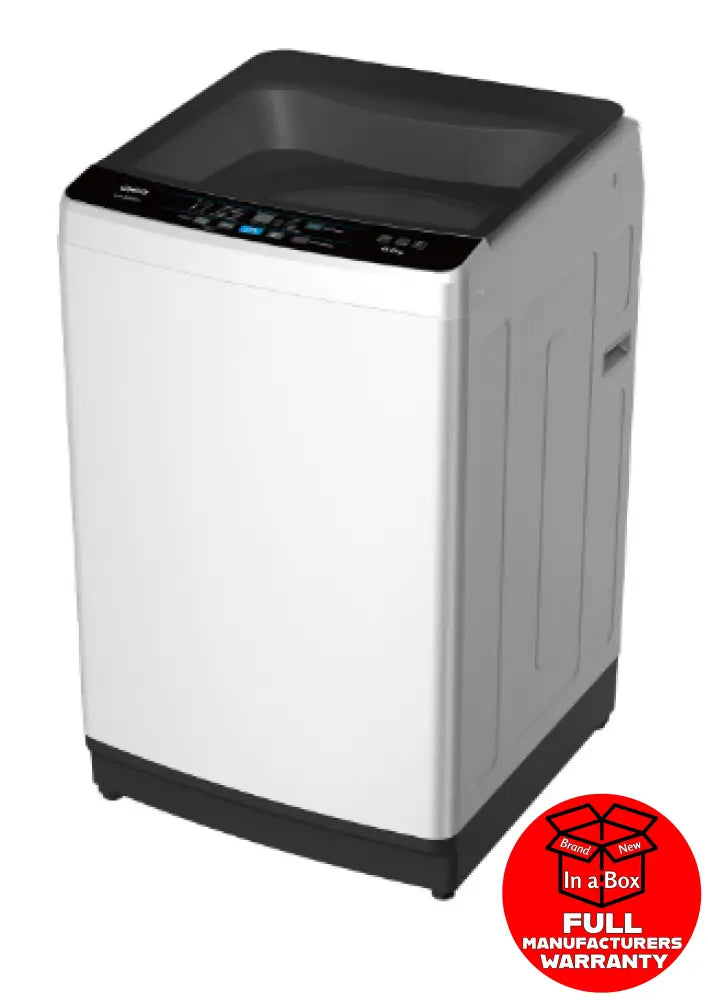 CHiQ WTL80FDW 8kg Top Load Washing Machine - Energy Efficient, Large Capacity Laundry Washer for Home & Apartment Use - Perfect for Families, Students & Small Spaces