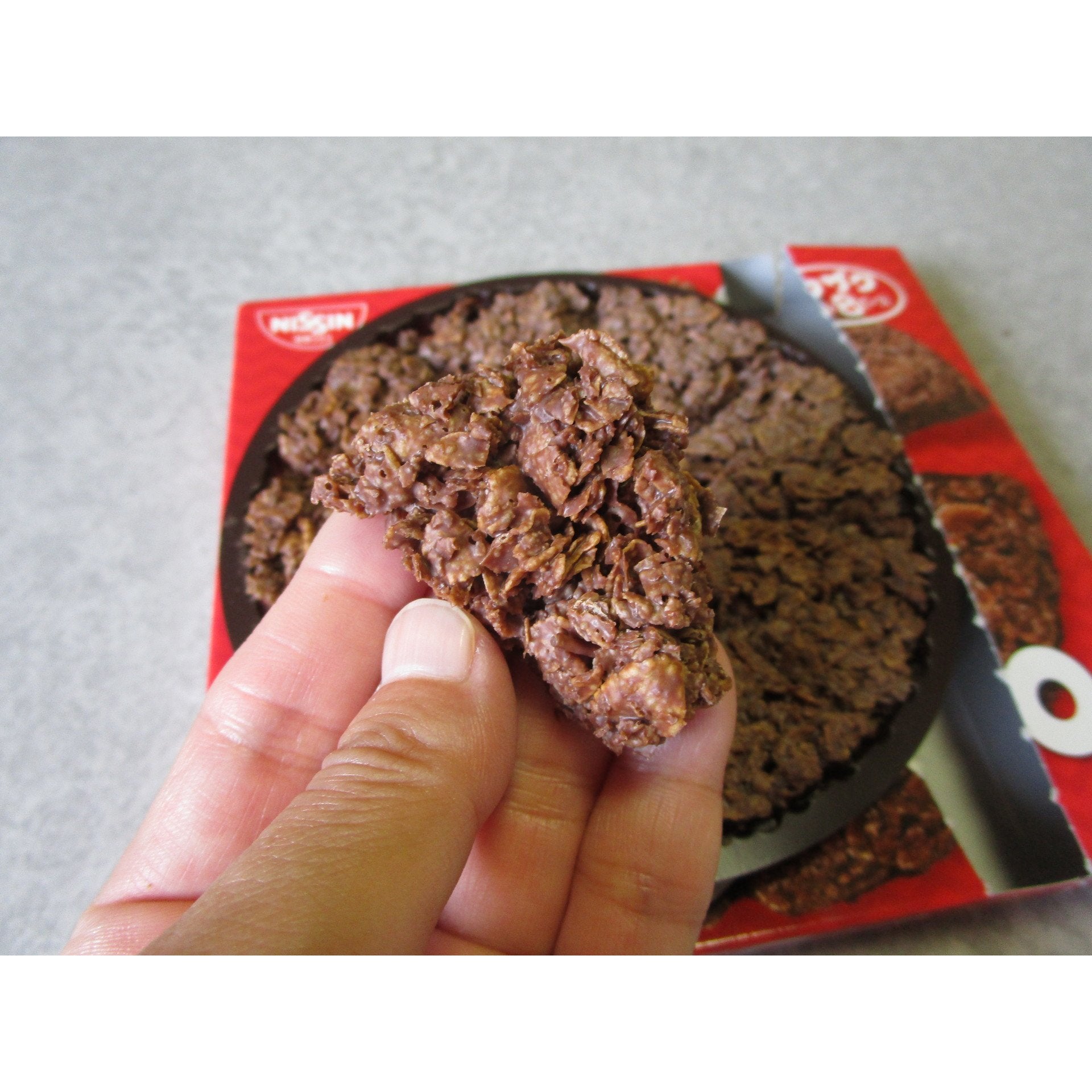 Nissin Crisp Choco Chocolate Cornflakes Snack - Crunchy Chocolate Coated Cereal (Pack of 3) | Perfect for Breakfast, Snacking & On-the-Go Treats
