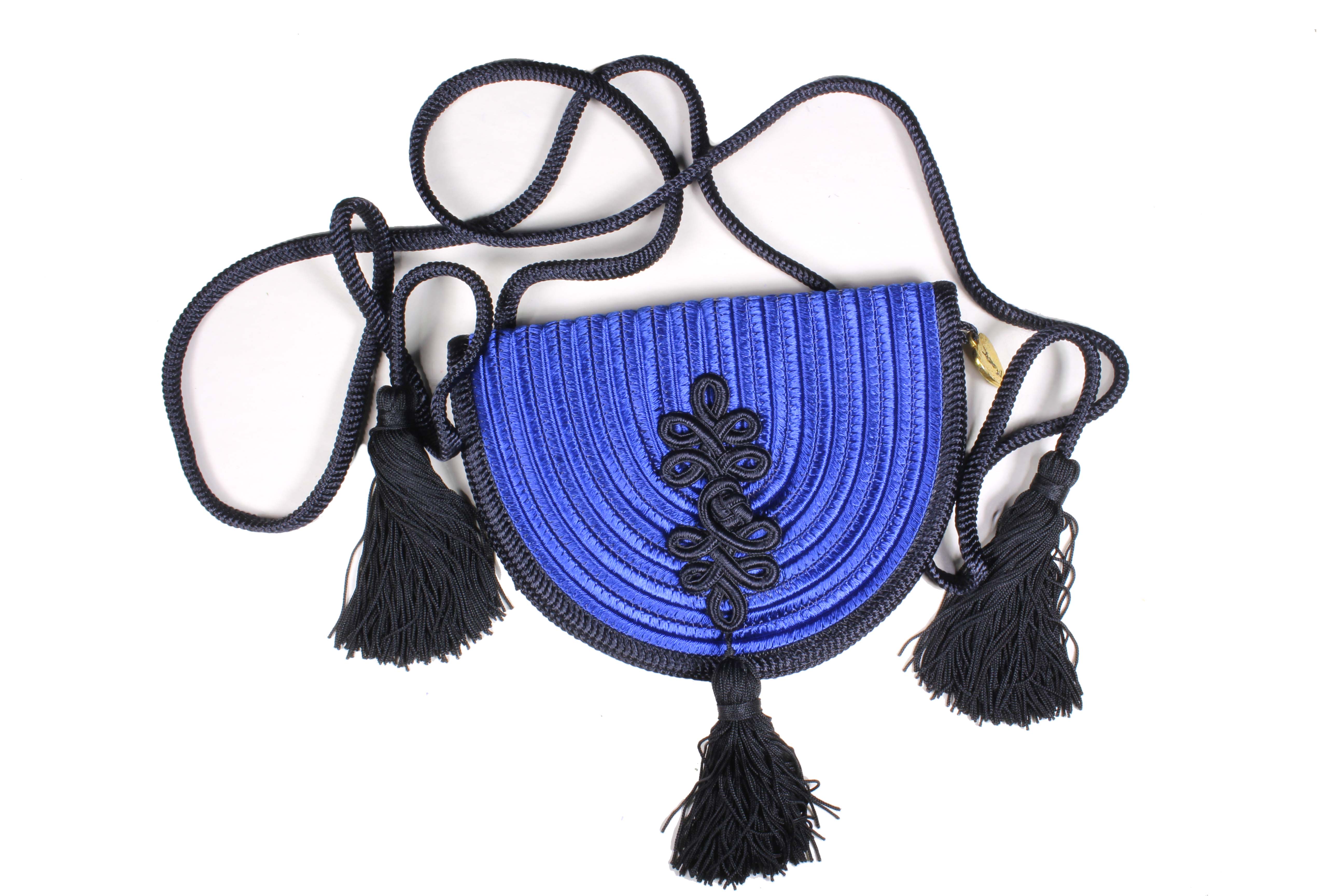 YVES SAINT LAURENT Mini Passementerie Clutch Belt Bag - Stylish Crossbody Purse for Women, Fashionable Evening Bag for Parties & Date Nights
