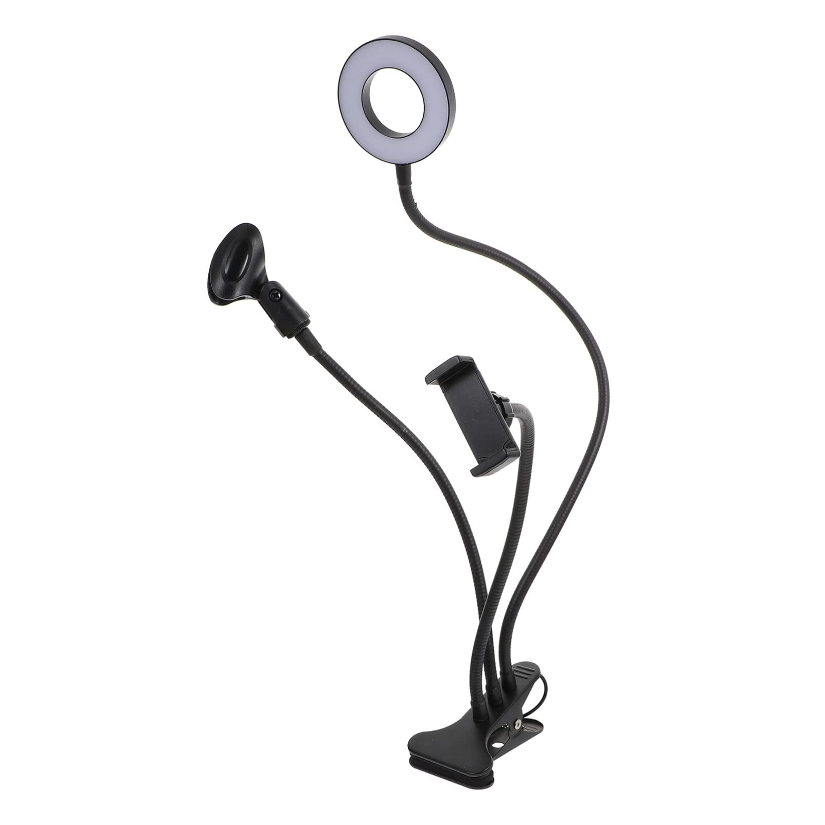 OSALADI 3-Pack LED Video Light Kit - Dimmable Ring Light for Live Streaming, Makeup, YouTube Videos, Photography & Selfies - Perfect for Home Studio, Vlogging & Content Creation