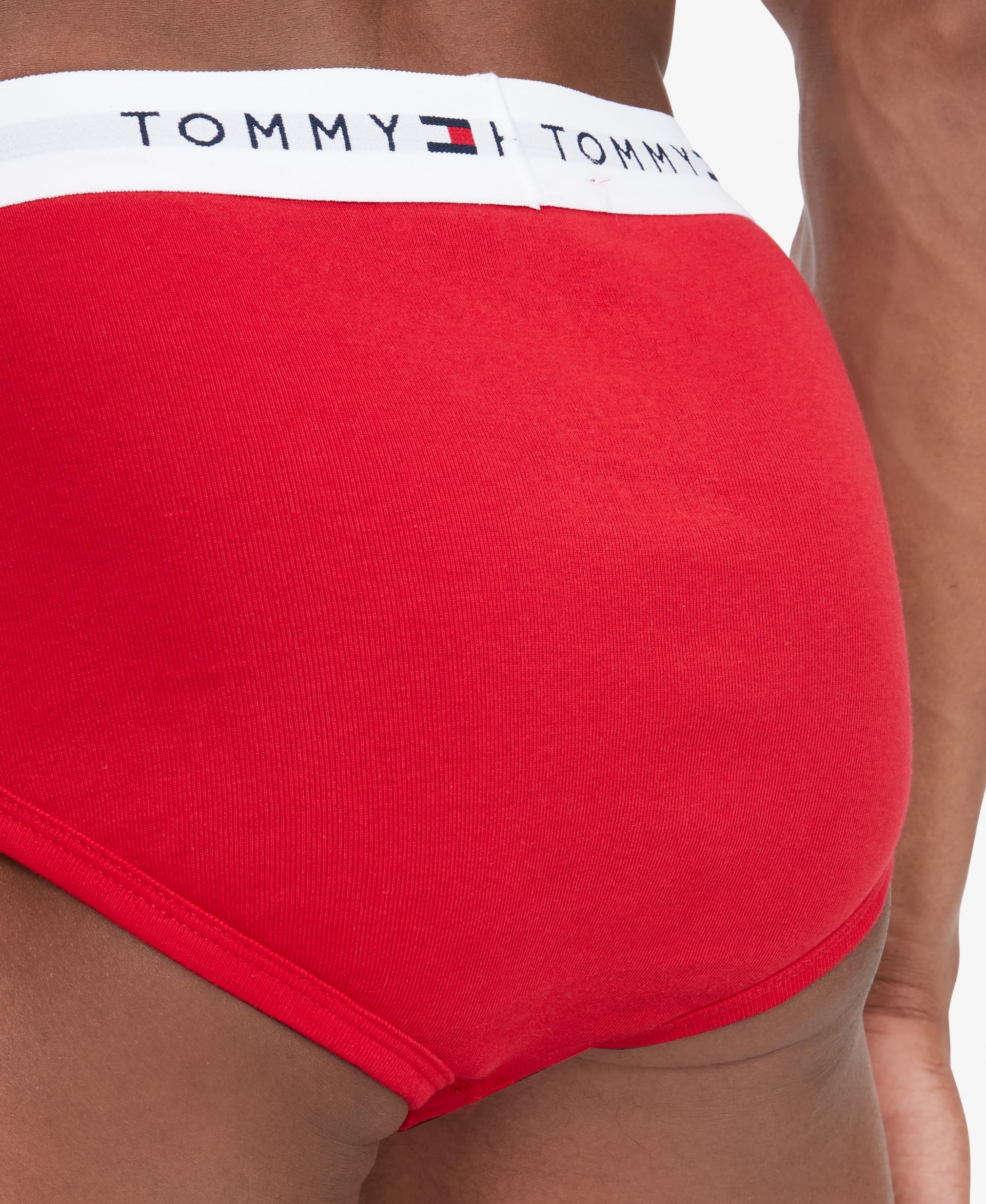 Tommy Hilfiger Men's Cotton Classics Megapack Brief Underwear - 6-Pack, Soft & Breathable, Amazon Exclusive - Perfect for Daily Wear, Gym & Travel