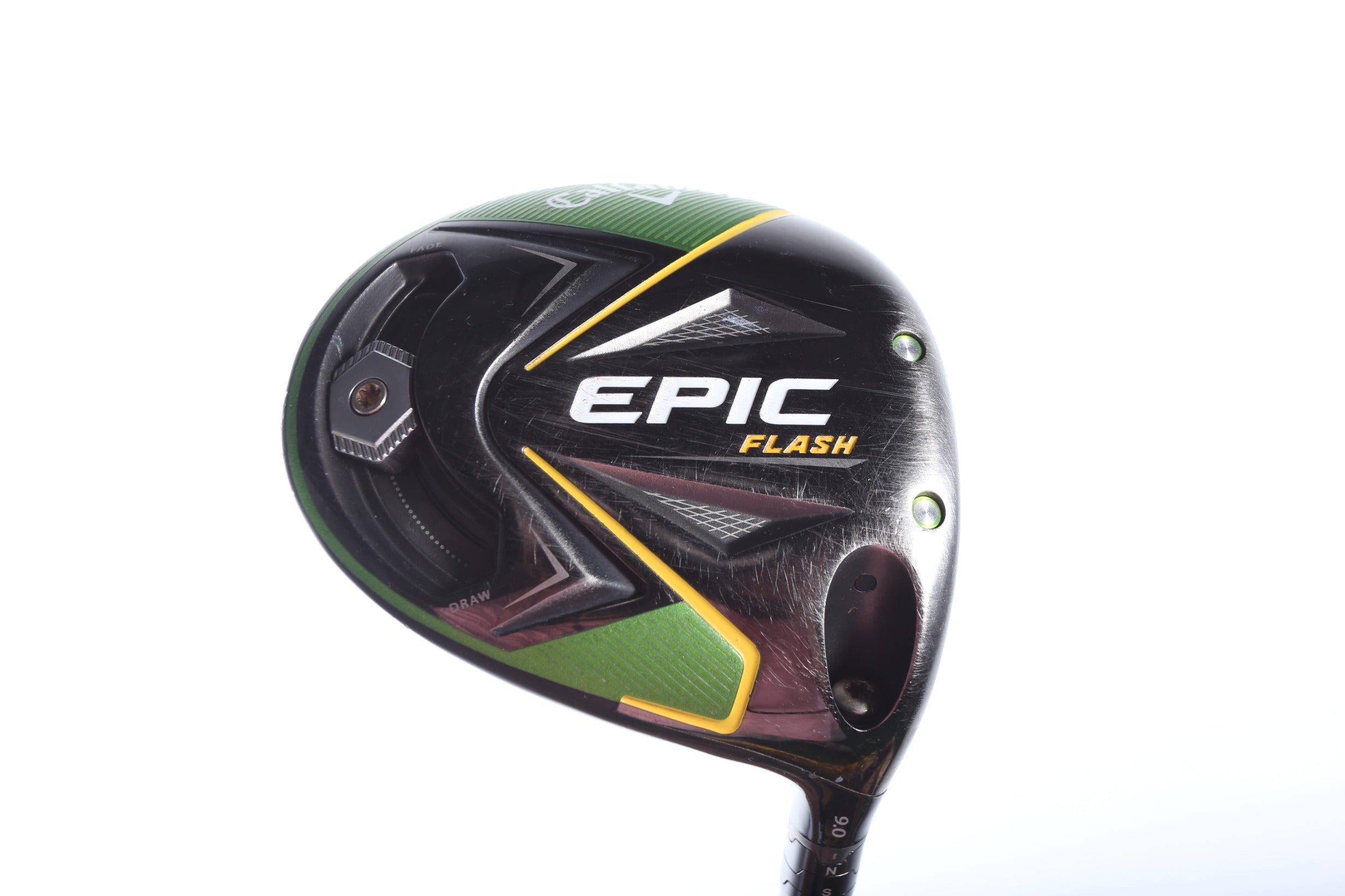 Used Callaway Epic Flash Driver 9° Regular Flex UST Recoil 440 F3 Right Handed Golf Club - Perfect for Men's Golf Game, Driving Range Practice & Tournament Play