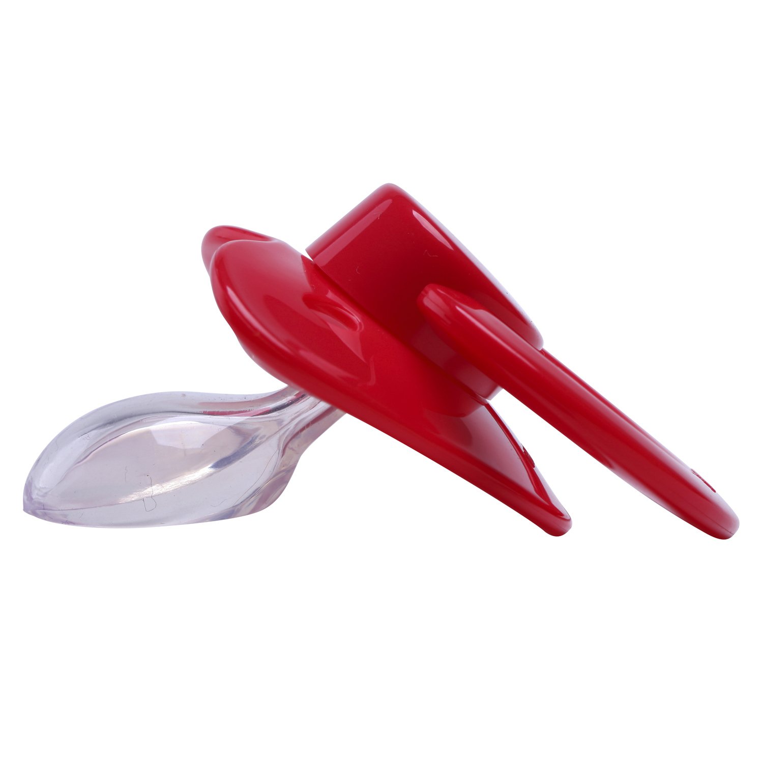 LittleForBig BigShield Gen-1 Adult Pacifier - Red, BPA-Free Silicone Soother for Stress Relief & Age Play | Perfect for ABDL, Little Space & Sensory Needs