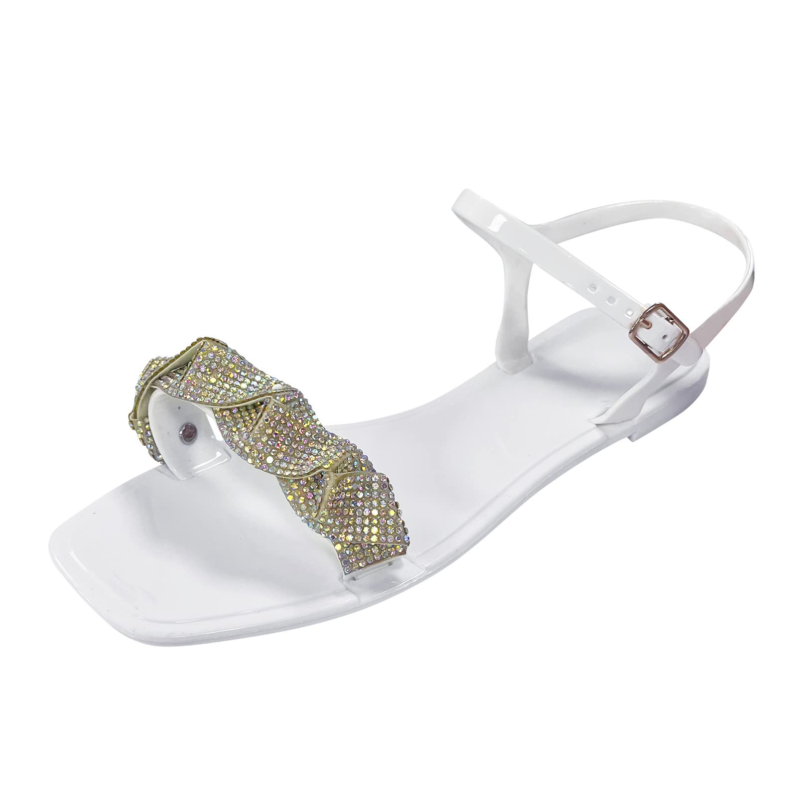 Women's Waterproof Bow Knot Espadrille Platform Sandals - Slip On Casual Slippers & Fashion Slides for Everyday Wear, Beach, and Home Comfort