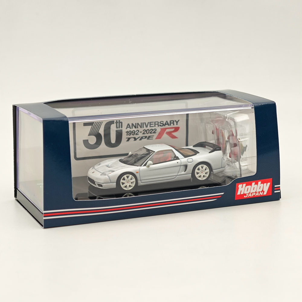 1:64 Scale Honda NSX R (NA2) Diecast Model Car - White Limited Edition with Genuine Seats | Japanese Hobby Collectible for Display, Racing Enthusiasts & Car Lovers