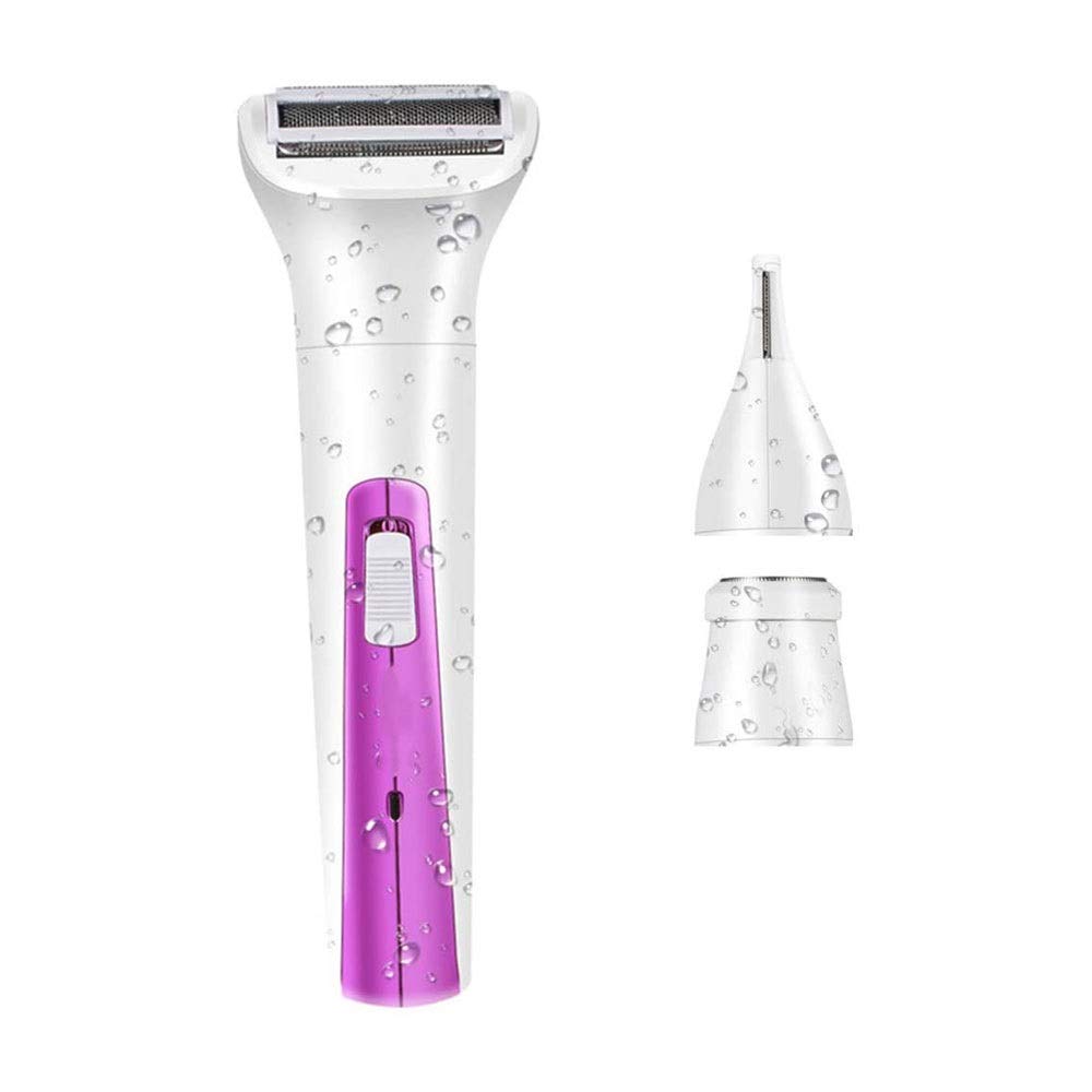 Best Women's Epilator Kit - Wet & Dry Hair Removal, 3-in-1 Painless Shaver for Smooth Legs, Underarms & Bikini Line | At-Home Salon Experience