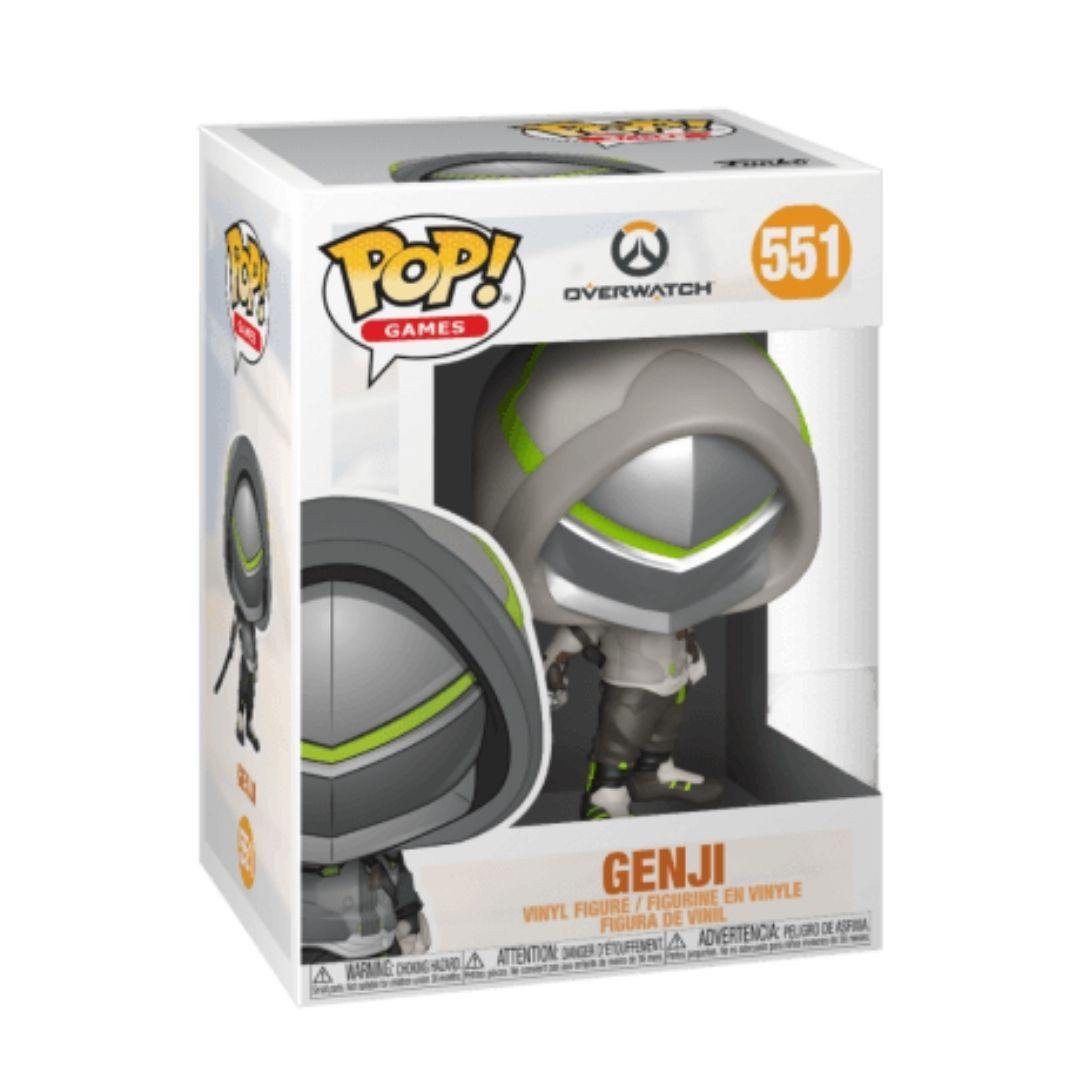 Funko Pop! Overwatch Genji #551 Vinyl Figure - Collectible Gaming Gift for Fans | Perfect for Display, Gaming Rooms & Pop Culture Collections