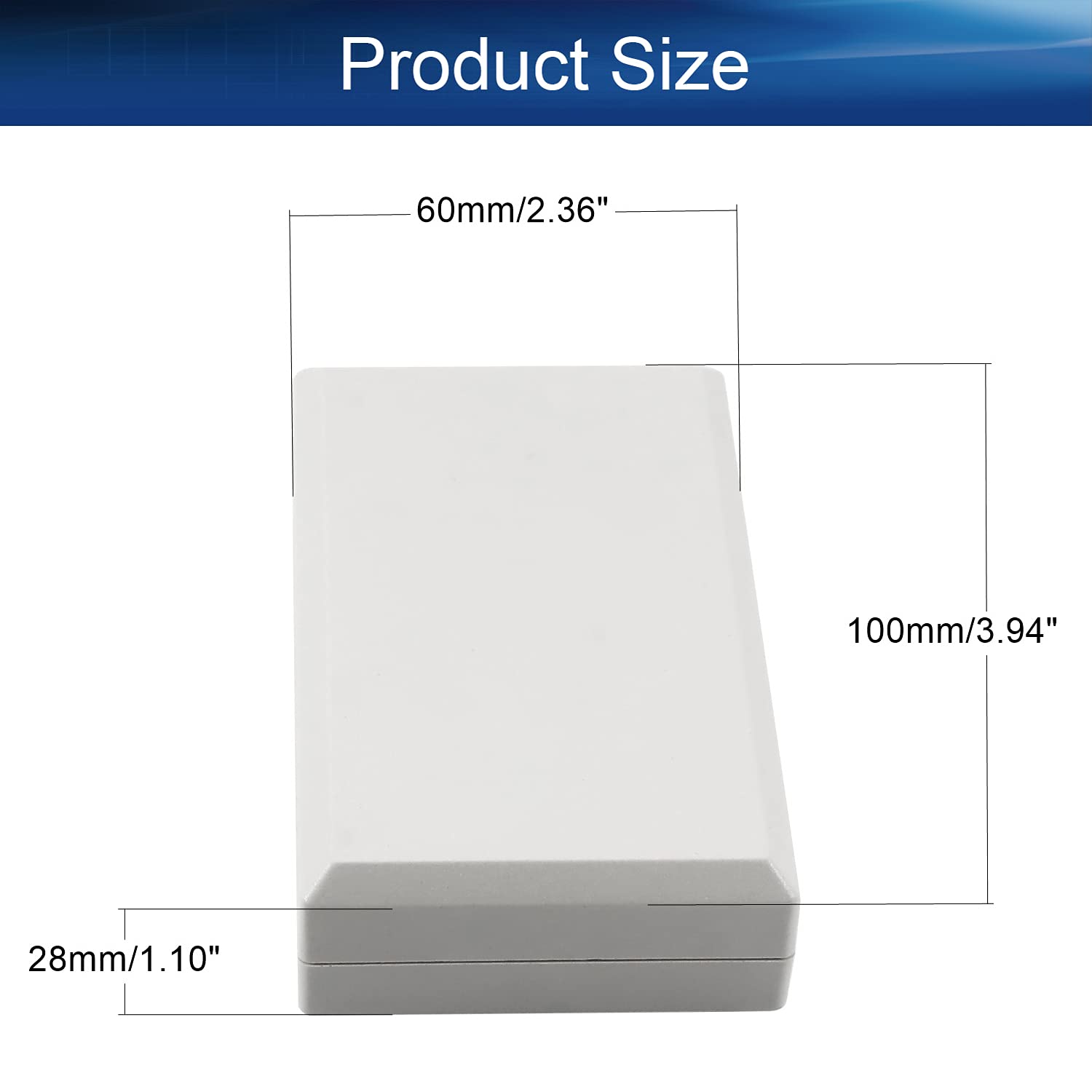 ABS Plastic Dustproof Junction Box 3.94