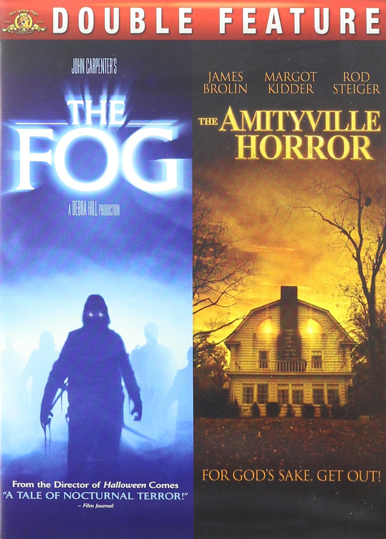 The Fog & Amityville Horror Double Feature DVD - Classic Horror Movie Collection for Halloween Nights & Scary Movie Marathons