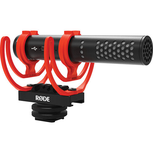 RODE VideoMic GO II Ultracompact Analog/USB Shotgun Microphone for DSLR Camera - Perfect for Vlogging, YouTube Videos & Live Streaming