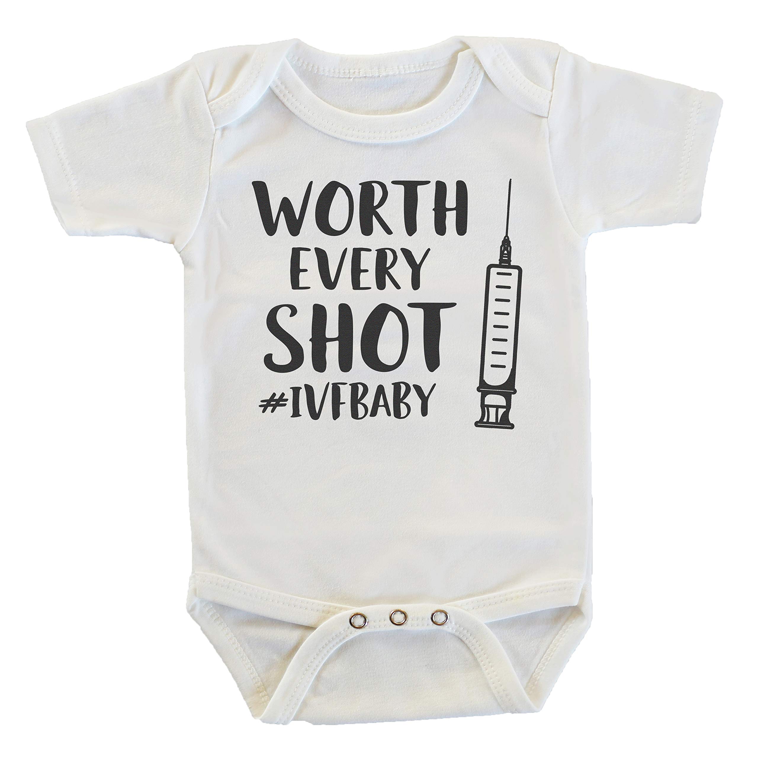 IVF Baby Onesie - Cute In Vitro Fertilization Bodysuit for Newborns & Infants - Perfect for IVF Parents, Gender Reveal & Baby Showers
