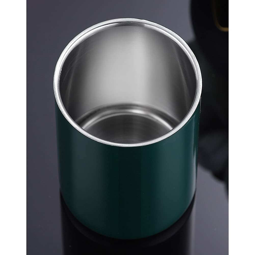 Premium Stainless Steel Car Ashtray - Detachable Windproof Smokeless Ash Tray with Funnel Lid | Universal Fit for Vehicles | Ideal for Road Trips, Camping & Outdoor Smoking