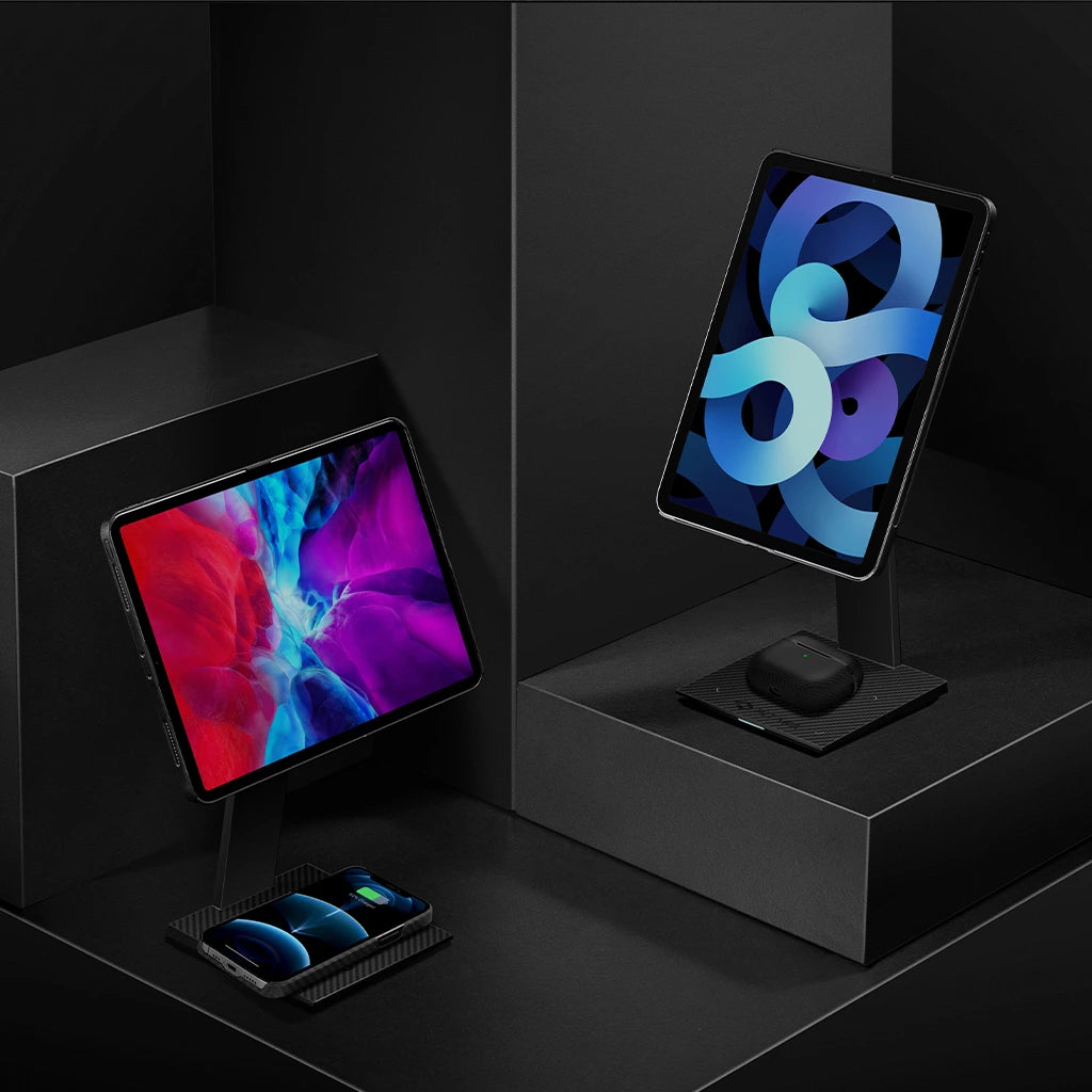 MagEZ Stand for Tablets - Adjustable Tablet Holder Stand for iPad, Samsung, Kindle - Perfect for Home, Office & Travel Use
