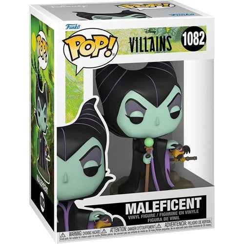 Disney Villains Maleficent Action Figure (1082) - Collectible Toy for Disney Fans, Halloween Decor & Gift for Kids